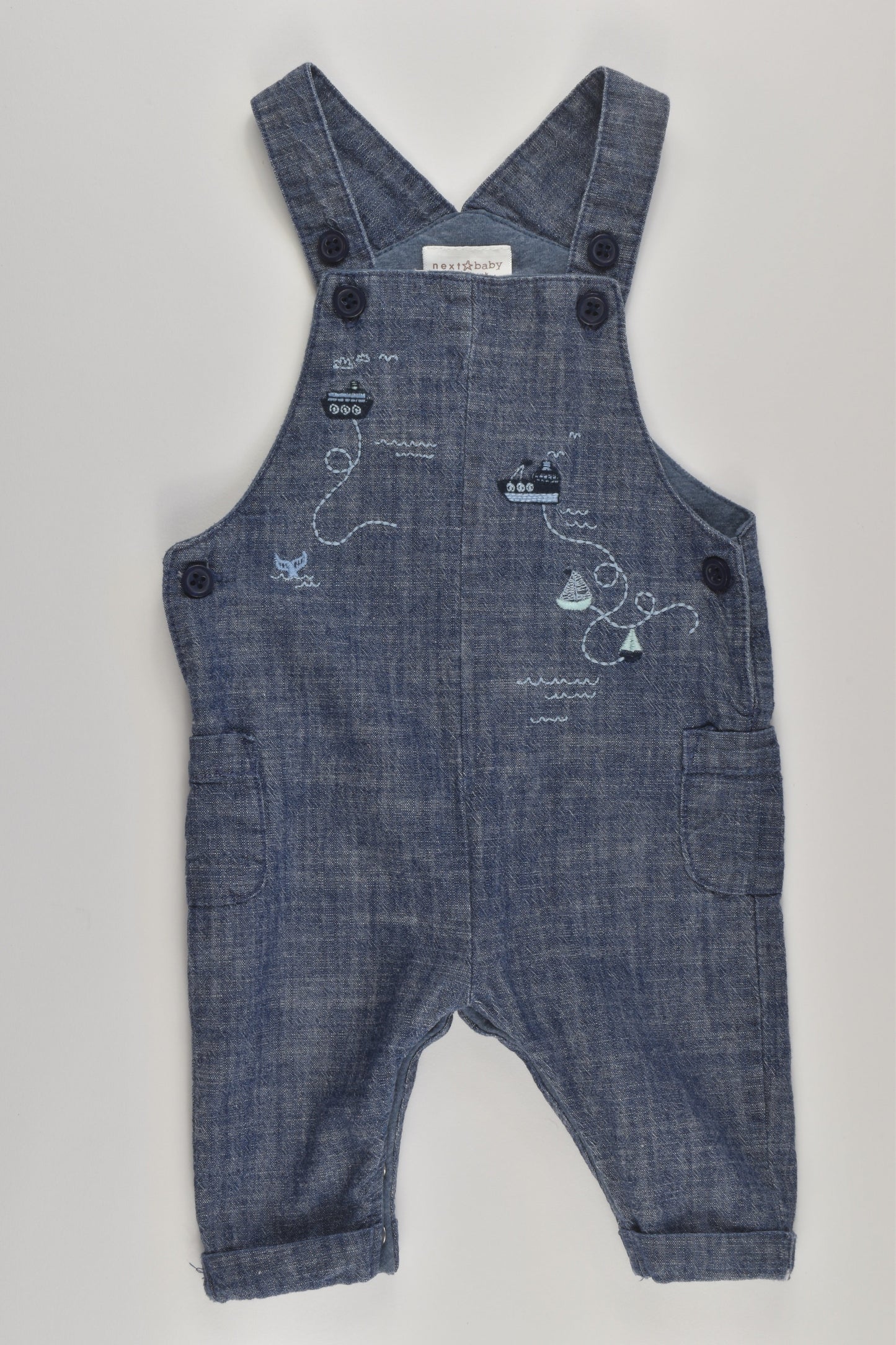Next Size 000 Denim Overalls