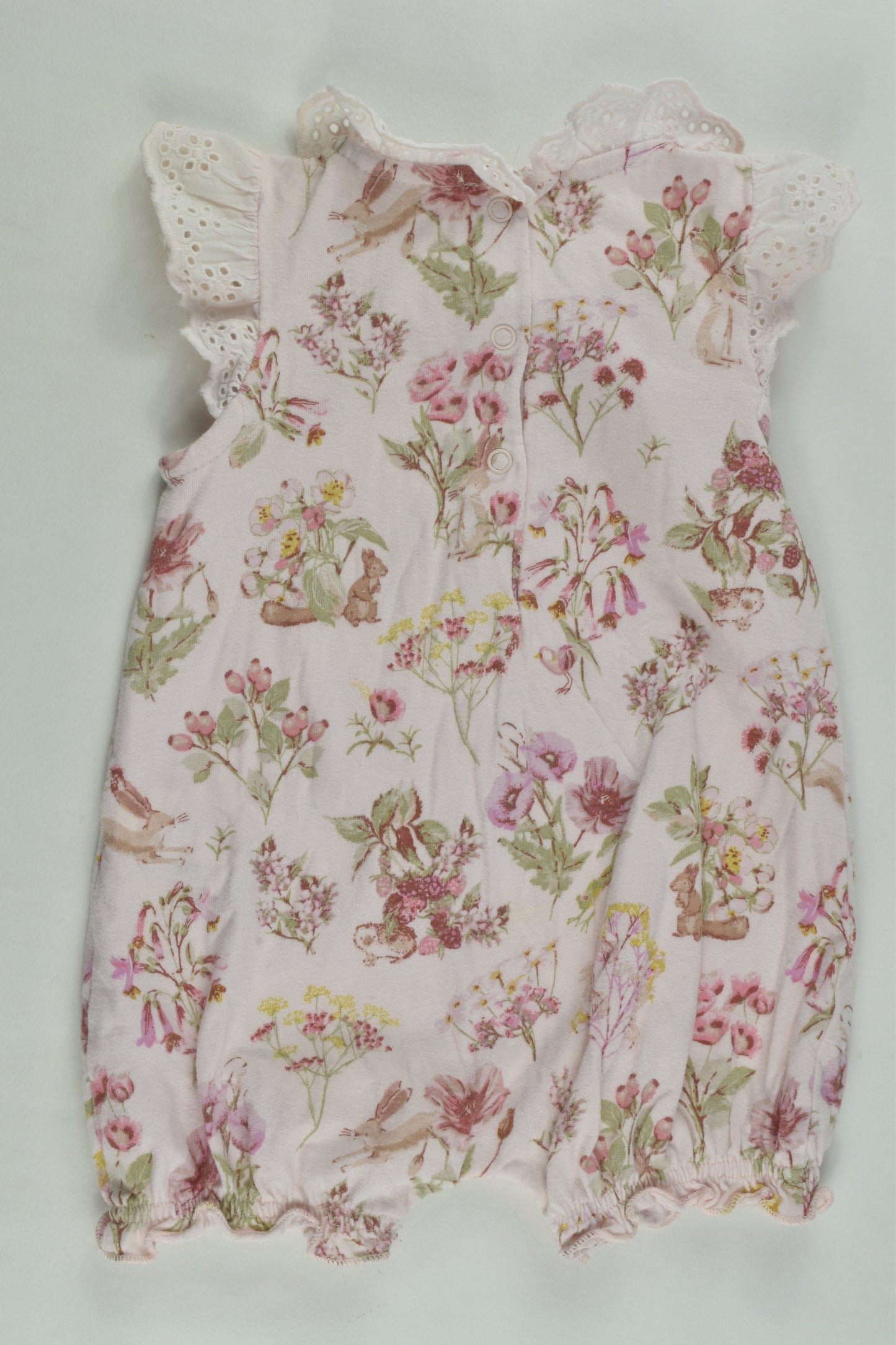 Next Size 0000 Floral Short Romper