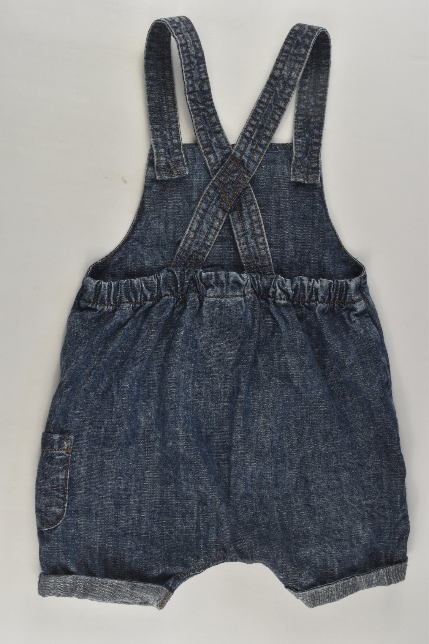 Next Size 1 Badger Short Denim Overalls