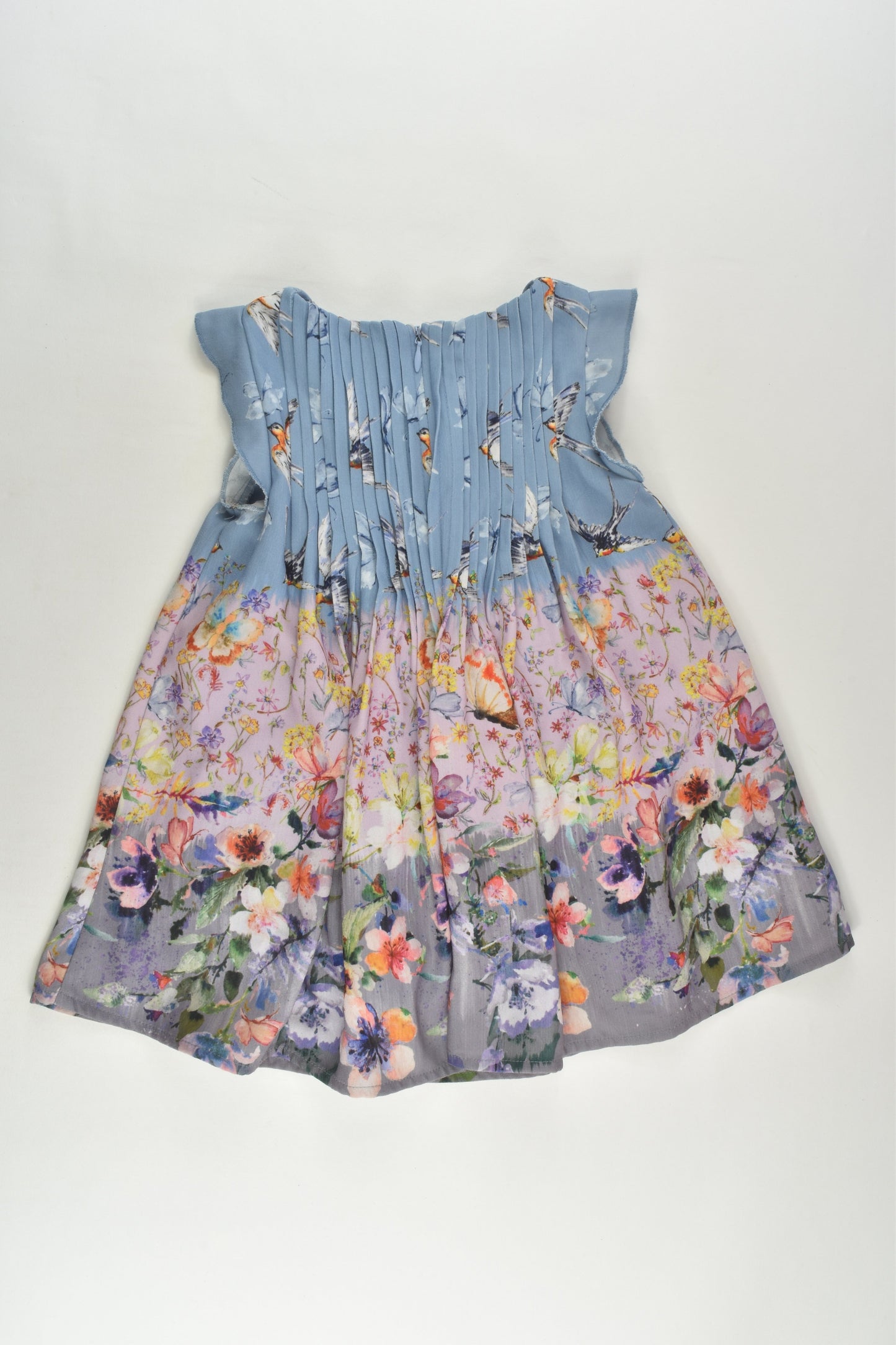 Next Size 1 Flowers and more Lined Dress