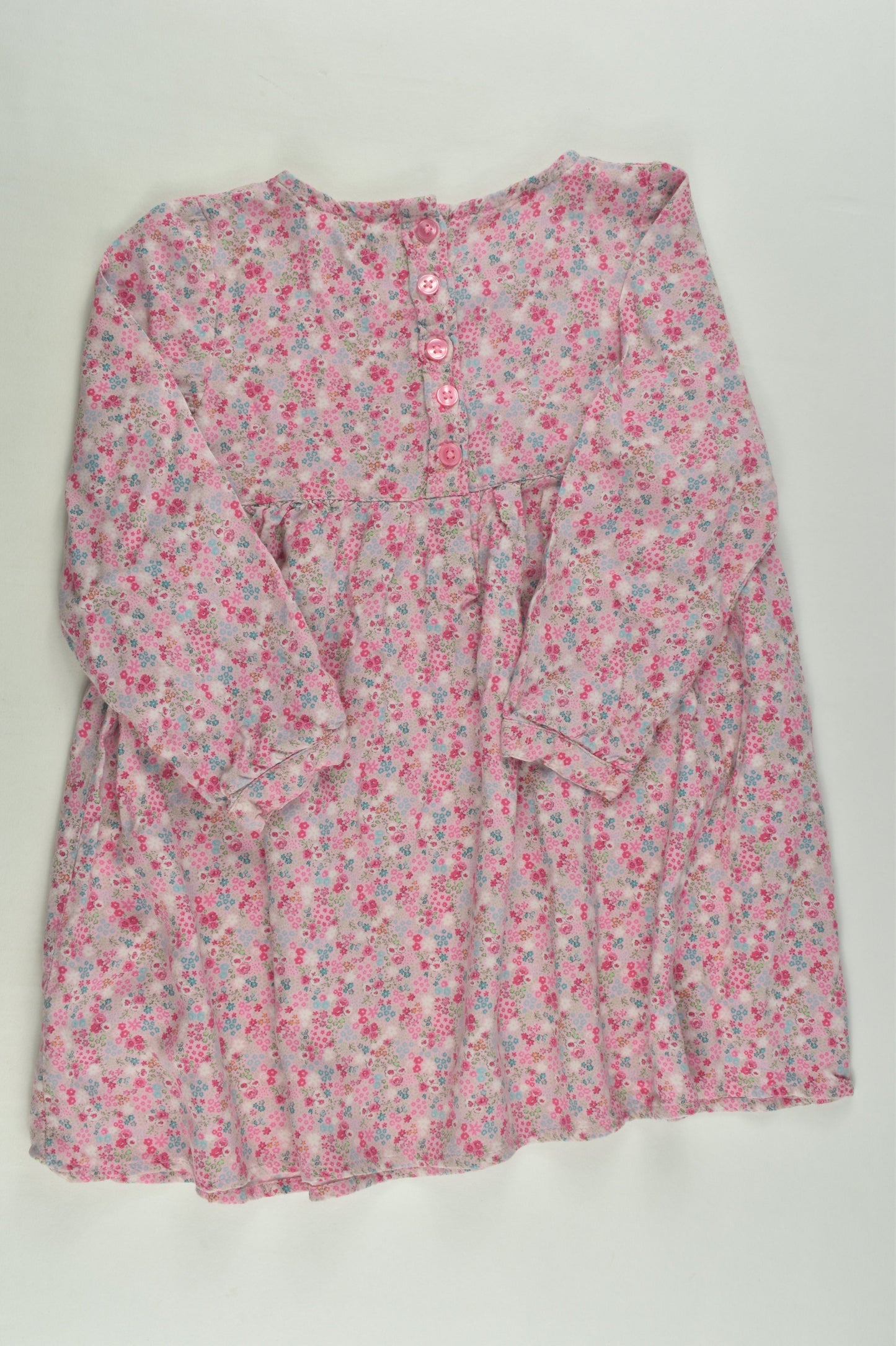 Next Size 2-3 (98 cm) Floral Viscose Dress