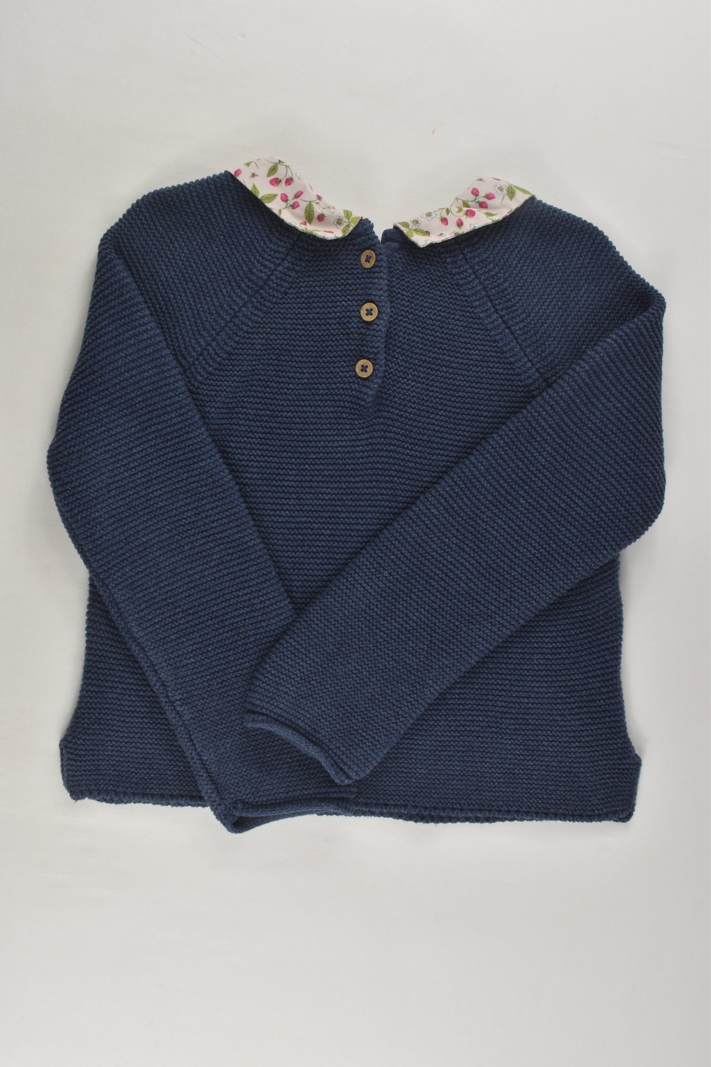 Next Size 3-4 Peter Pan Collar Knit Jumper