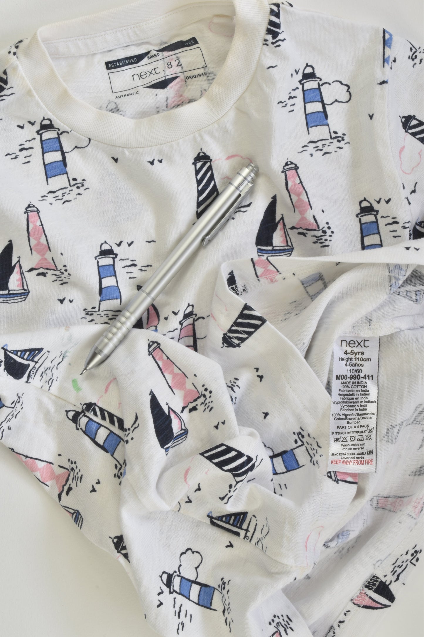 Next Size 4-5 Nautical T-shirt