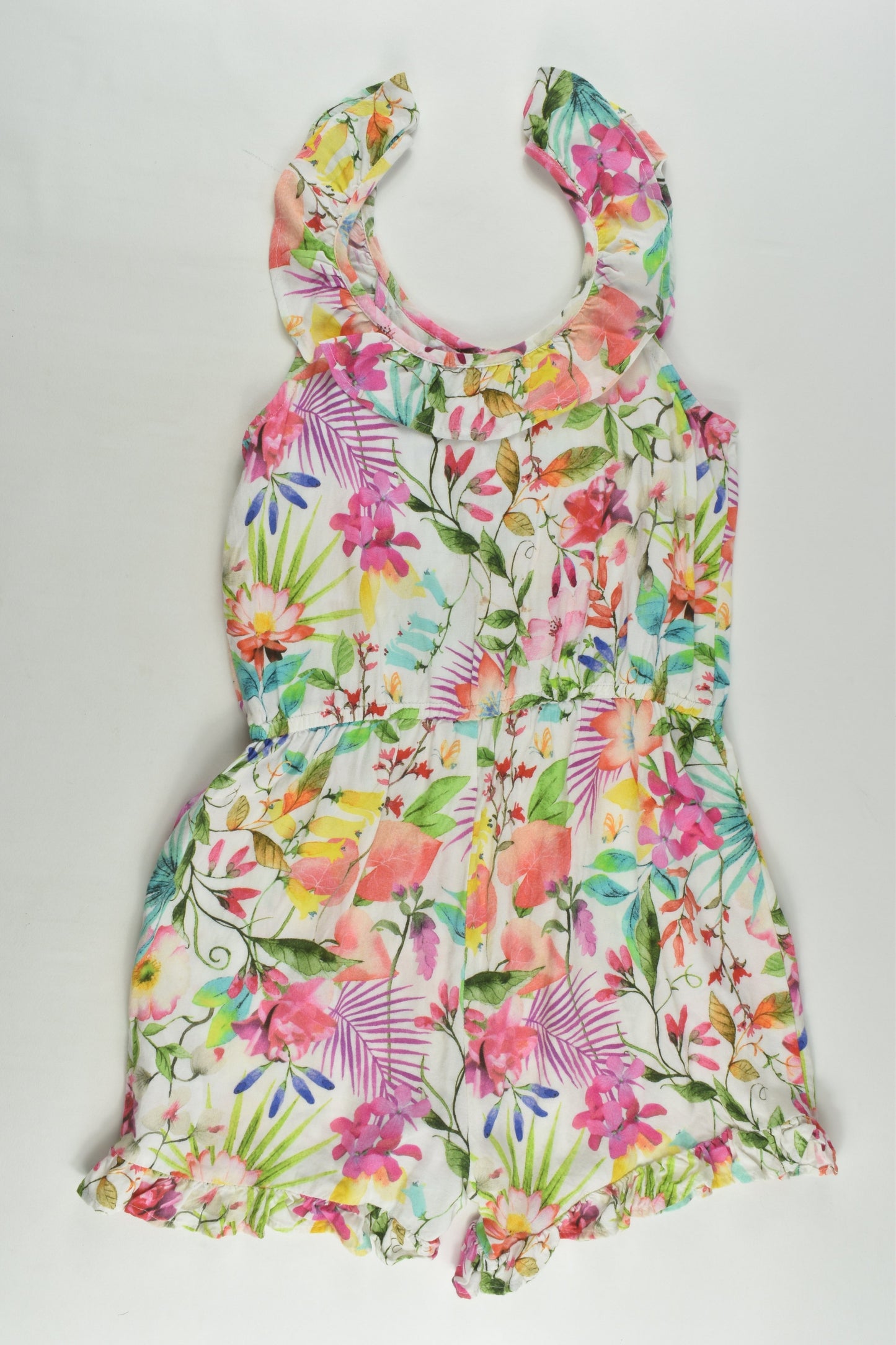 Next Size 6 (116 cm) Floral Playsuit