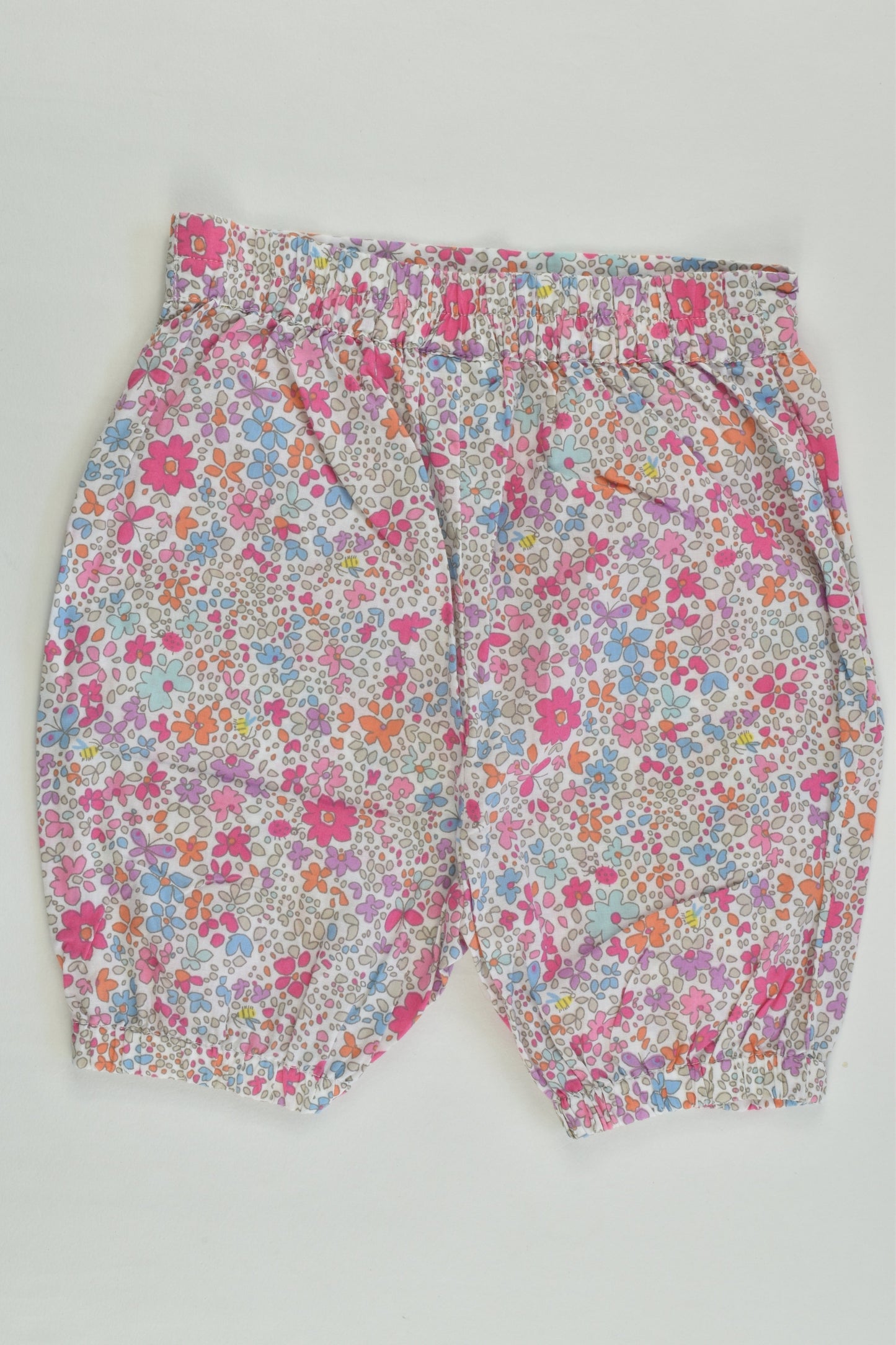 Next (UK) Size 00 (3-6 months) Liberty Print Lightweight Shorts