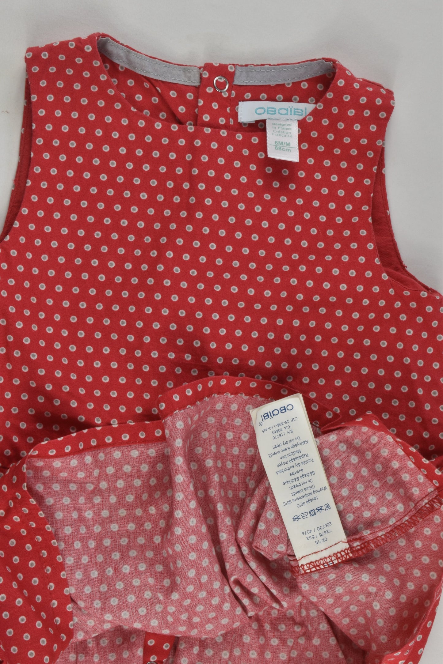 Obaïbi Size 00 (6M, 68 cm) Dress
