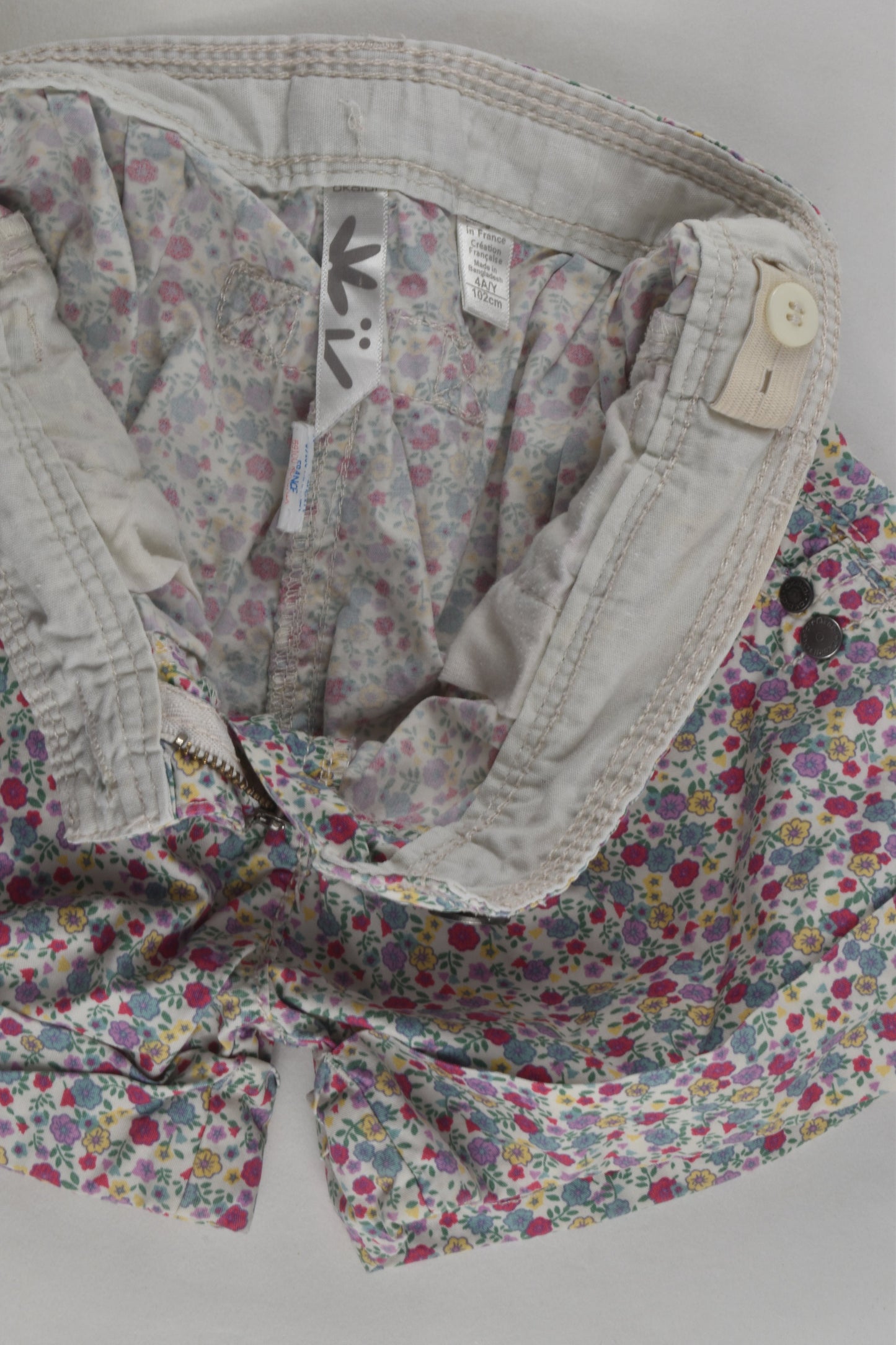 Okaïdi Size 3-4 (4 years, 102 cm) Liberty Print Shorts