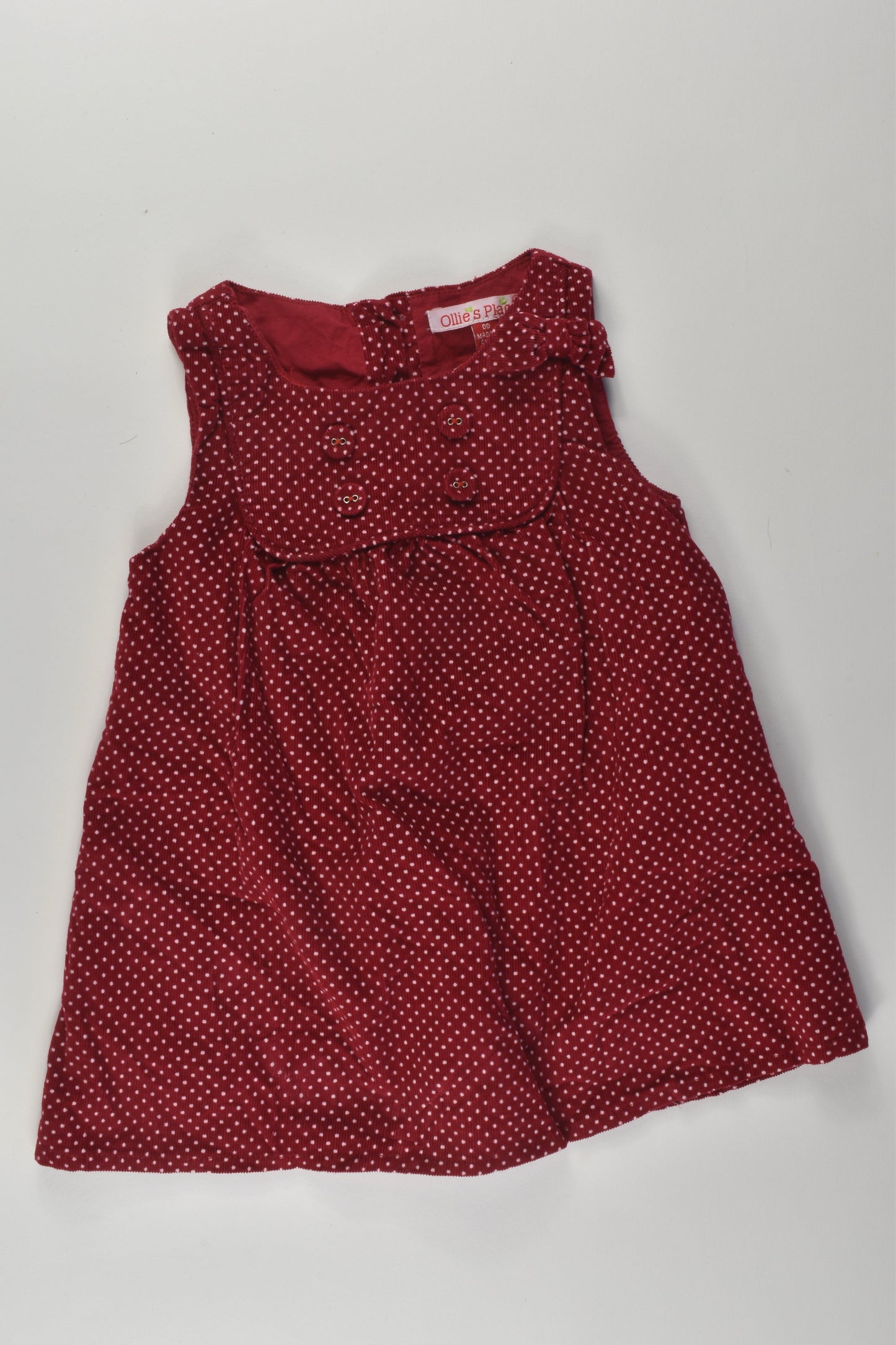 Ollie's Place Size 00 Lined Cord Dress