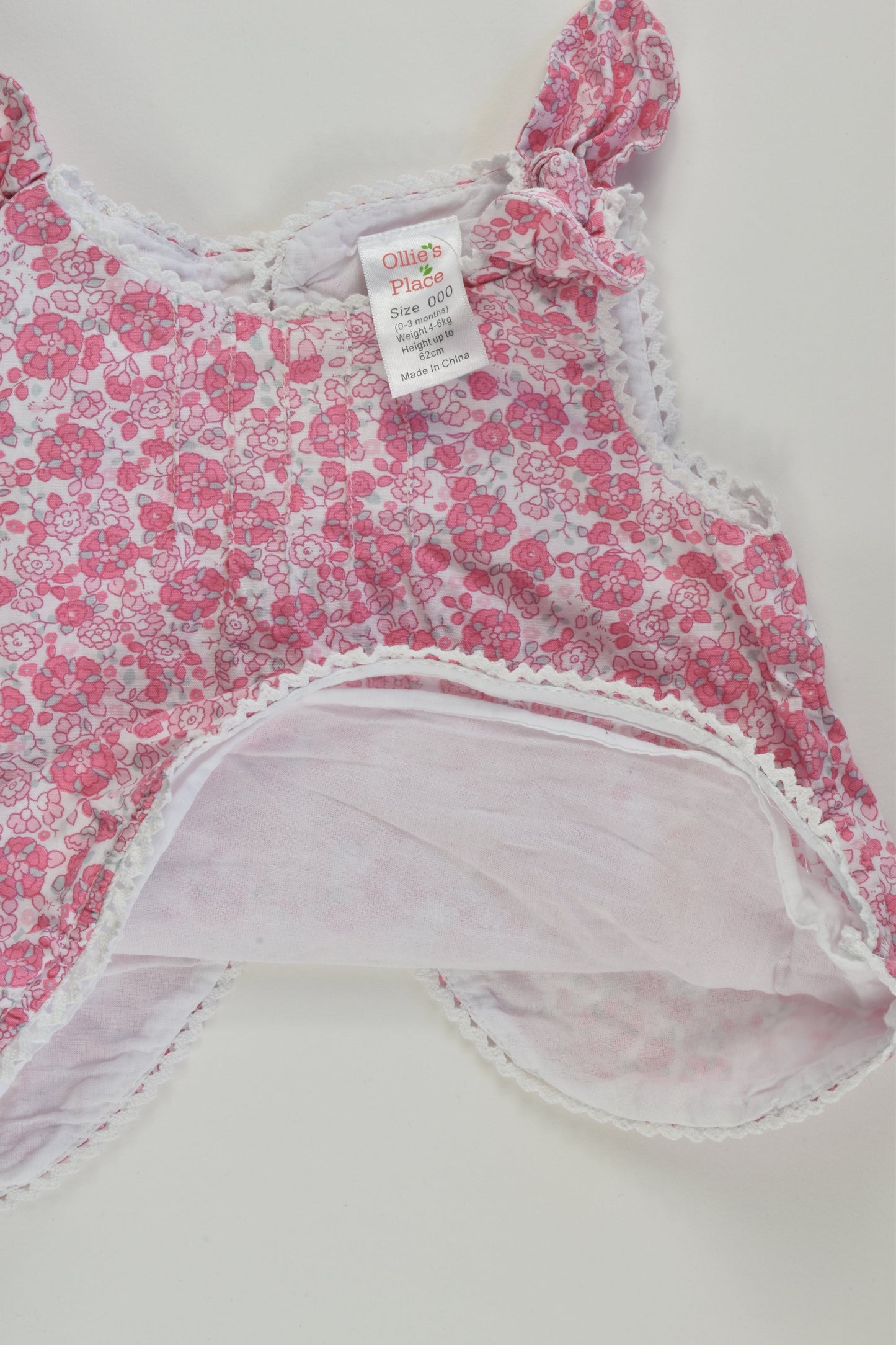 Ollie's Place Size 000 Lined Liberty Print Blouse