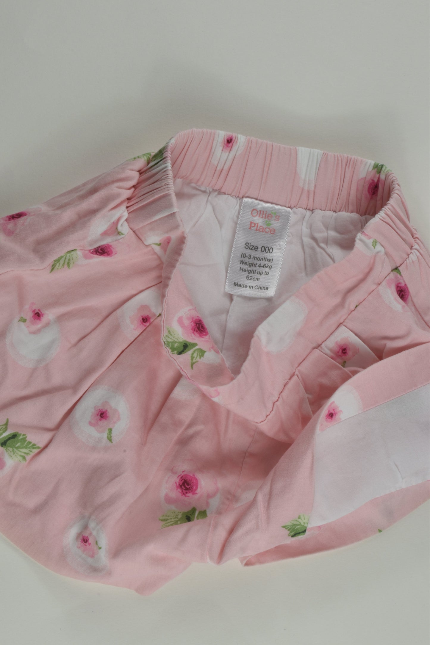 Ollie's Place Size 000 Lined Shorts