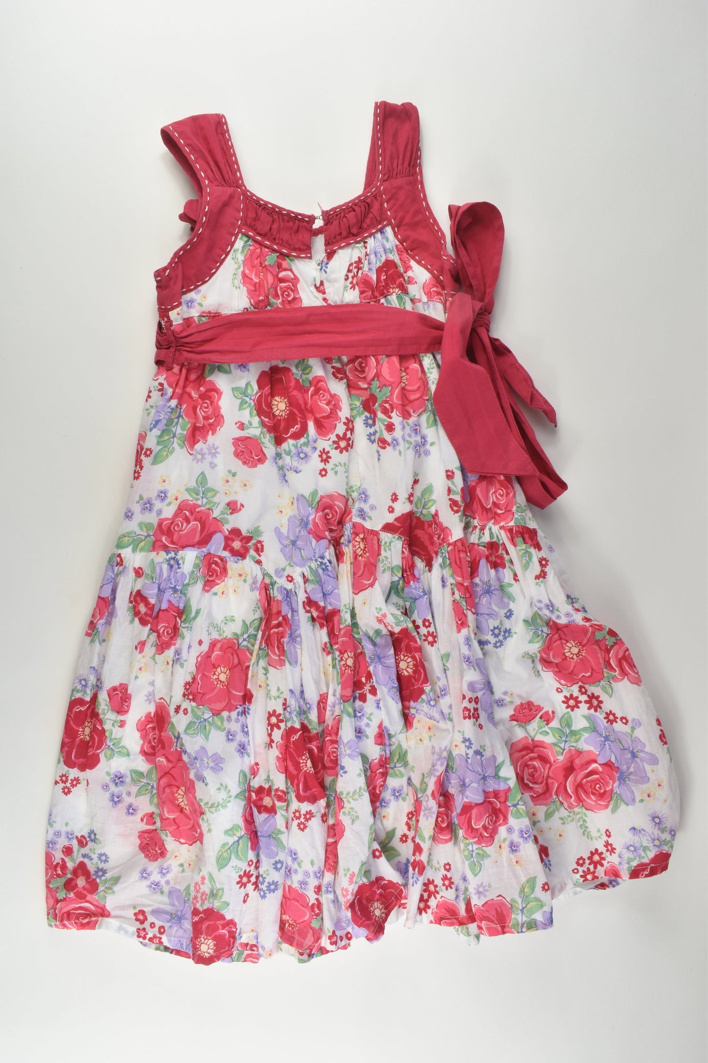 Origami Size 5 Lined Floral Dress