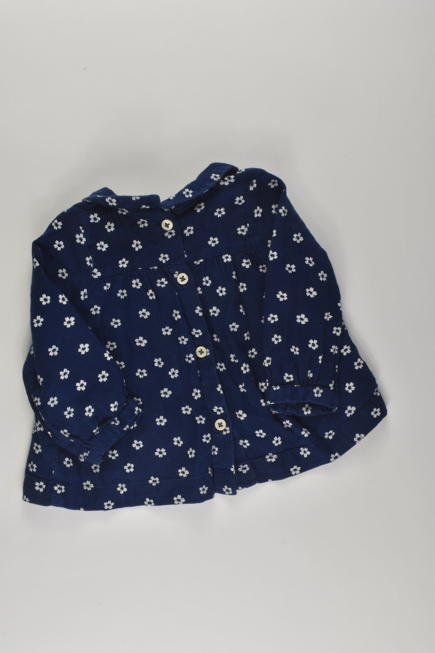 Petit Bateau Size 00 (6m, 67 cm) Blouse