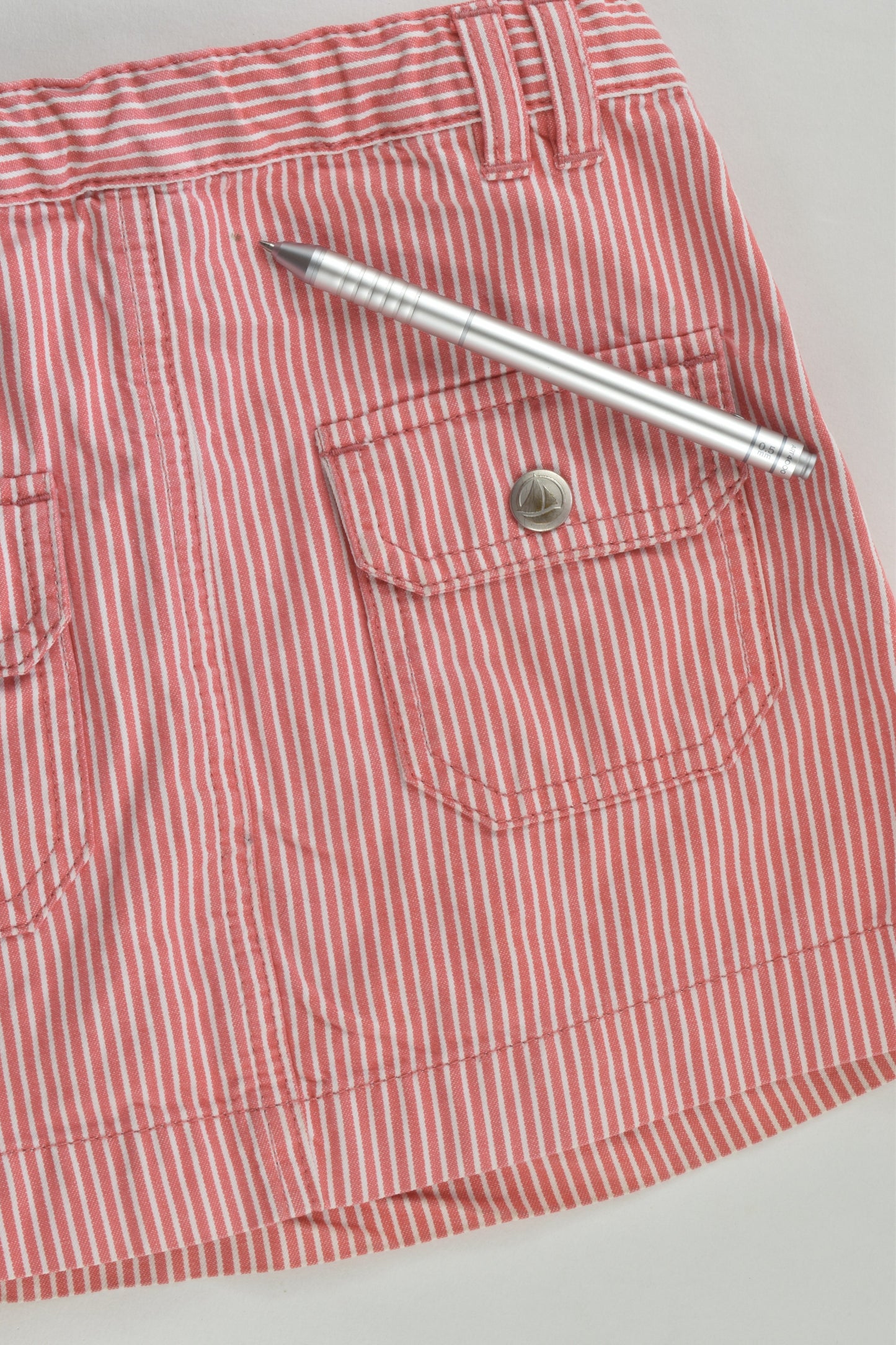 Petit Bateau Size 4 (102 cm) Striped Skirt