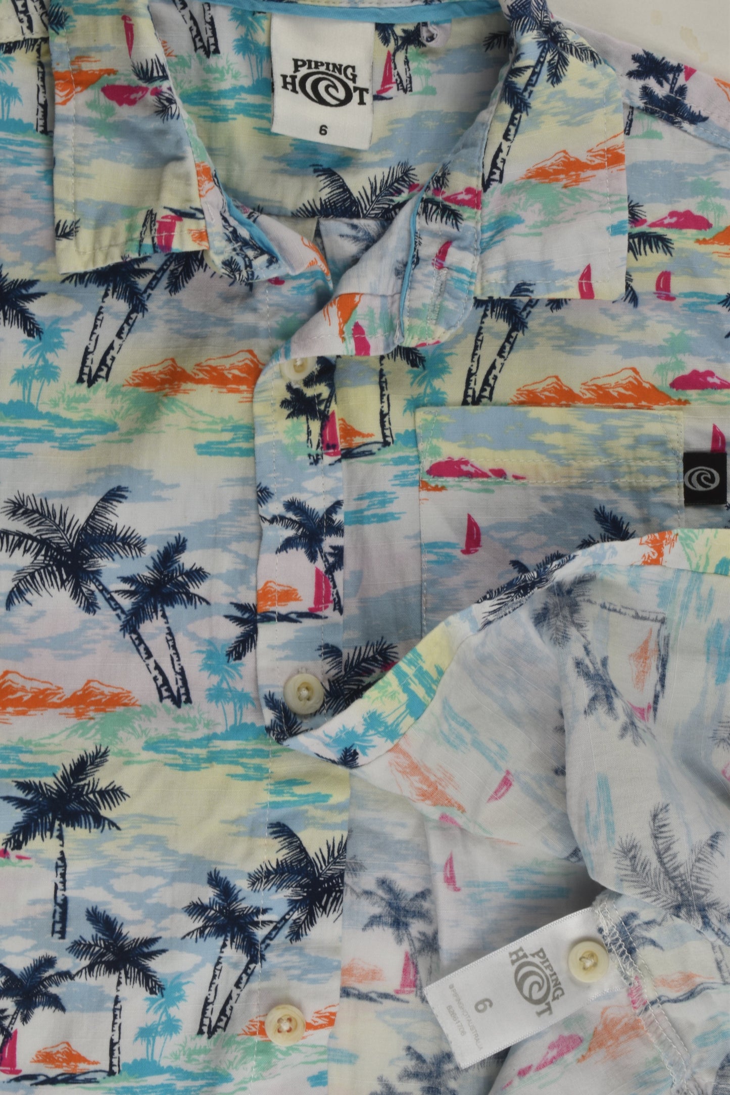 Piping Hot Size 8 Shirt