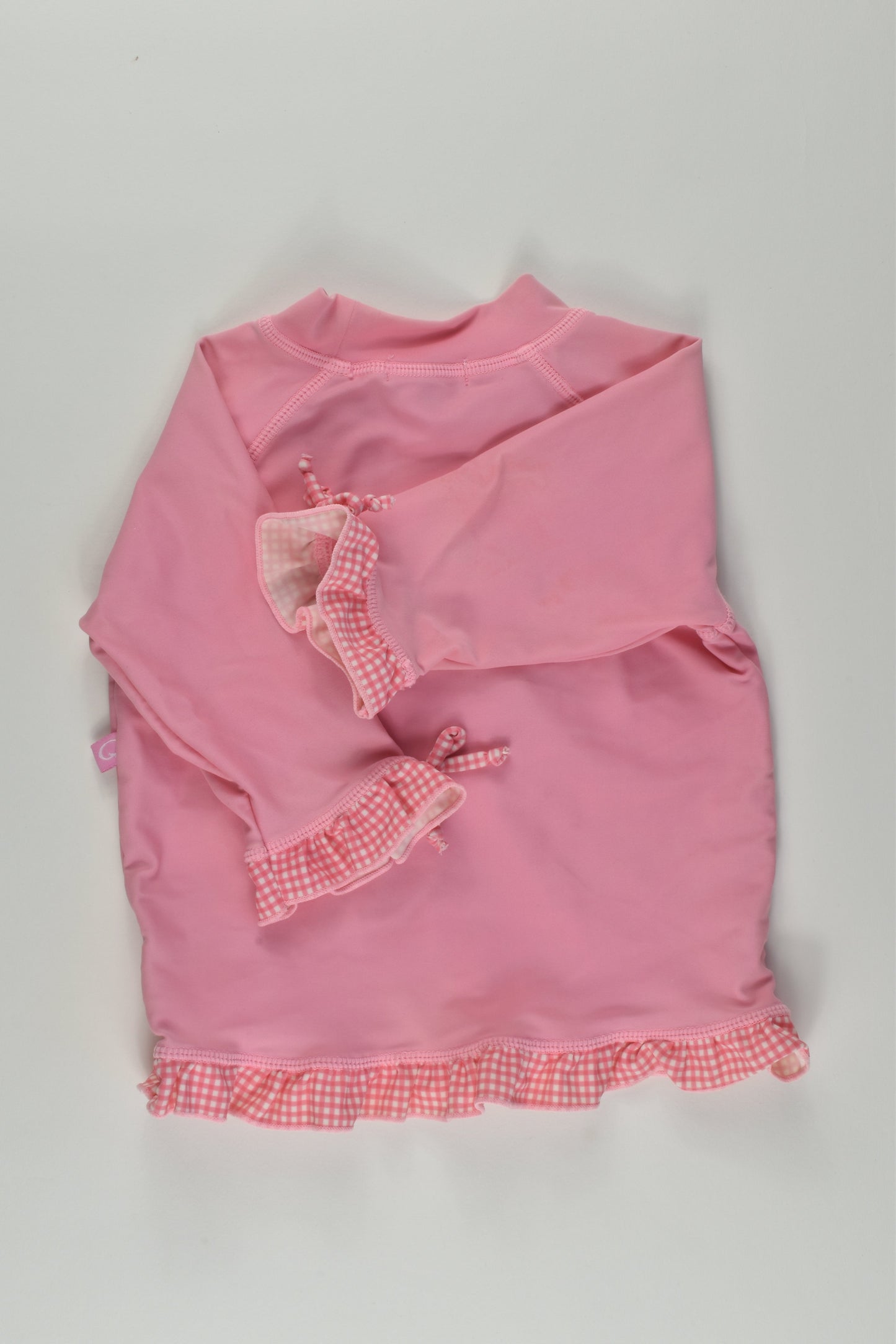 Plum Size 0 Flower Rashie Top