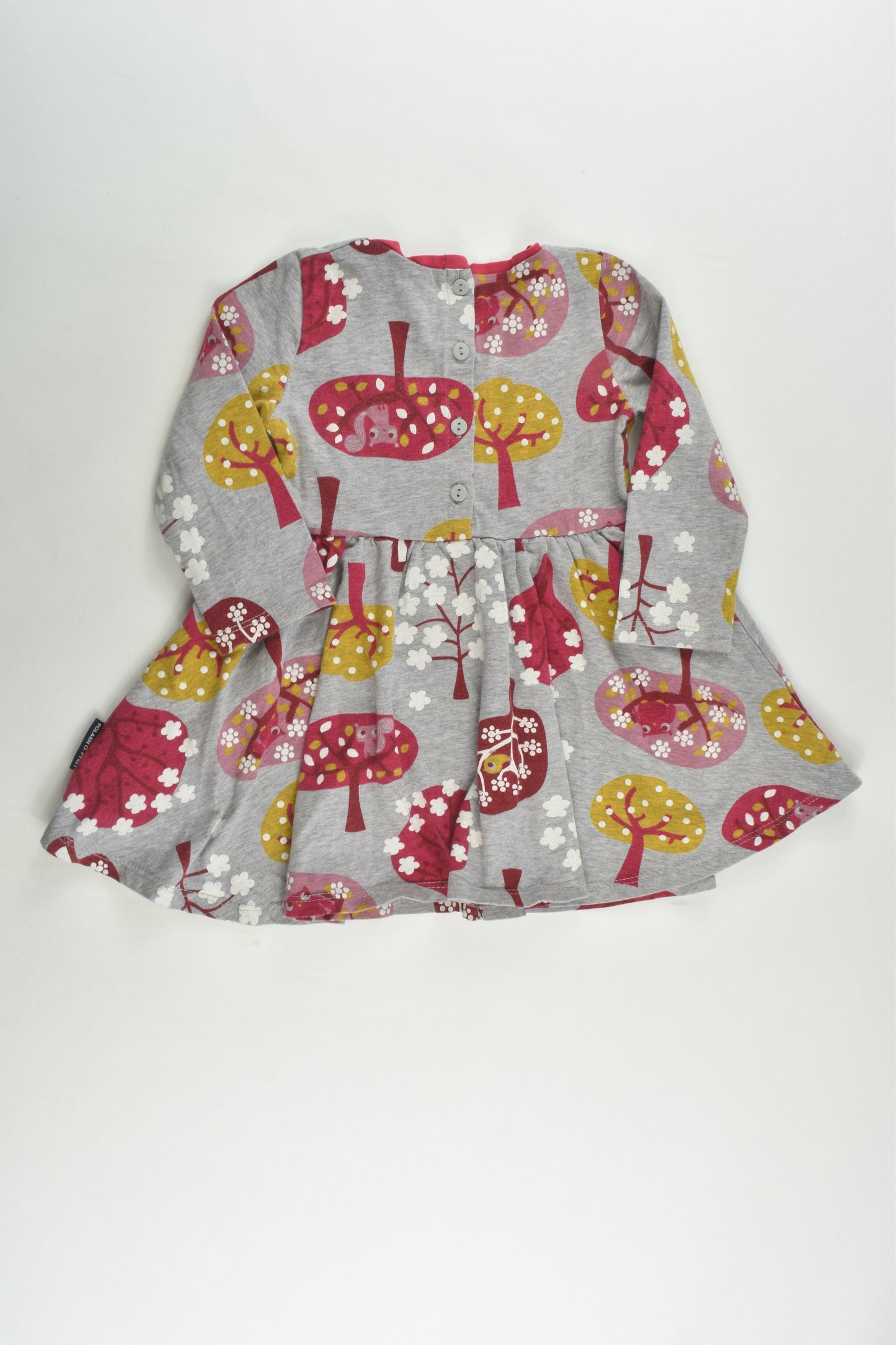 Polarn O. Pyret Size 0-1 (80 cm) Twirly Forest Animals Dress