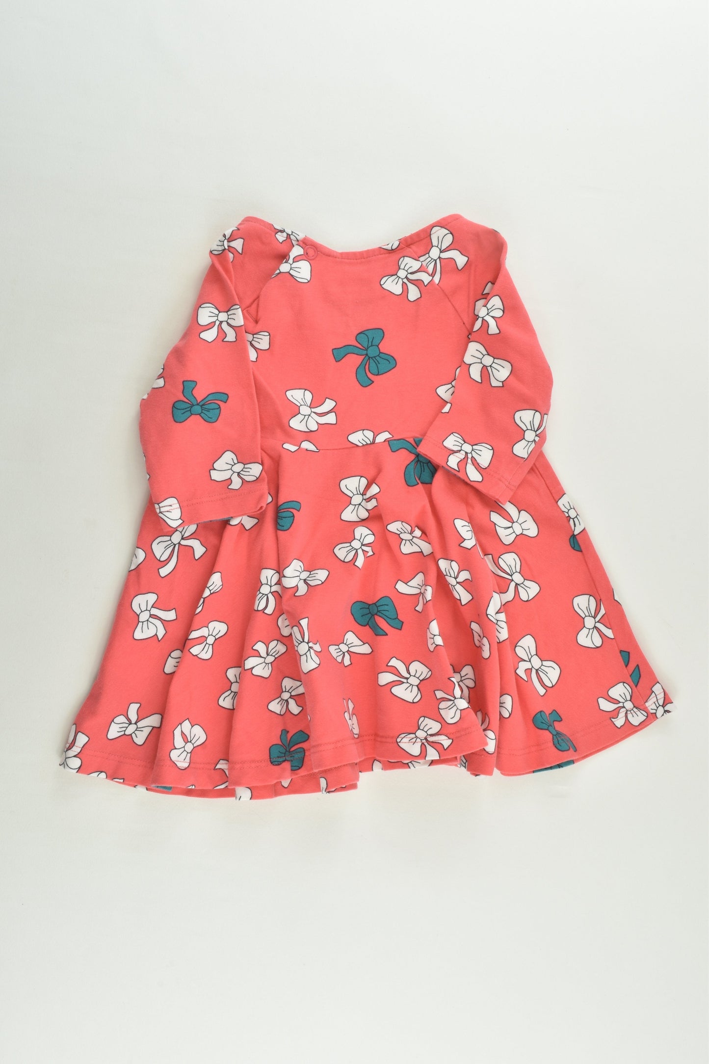Polarn O. Pyret Size 0 (74 cm) Twirly Bows Dress