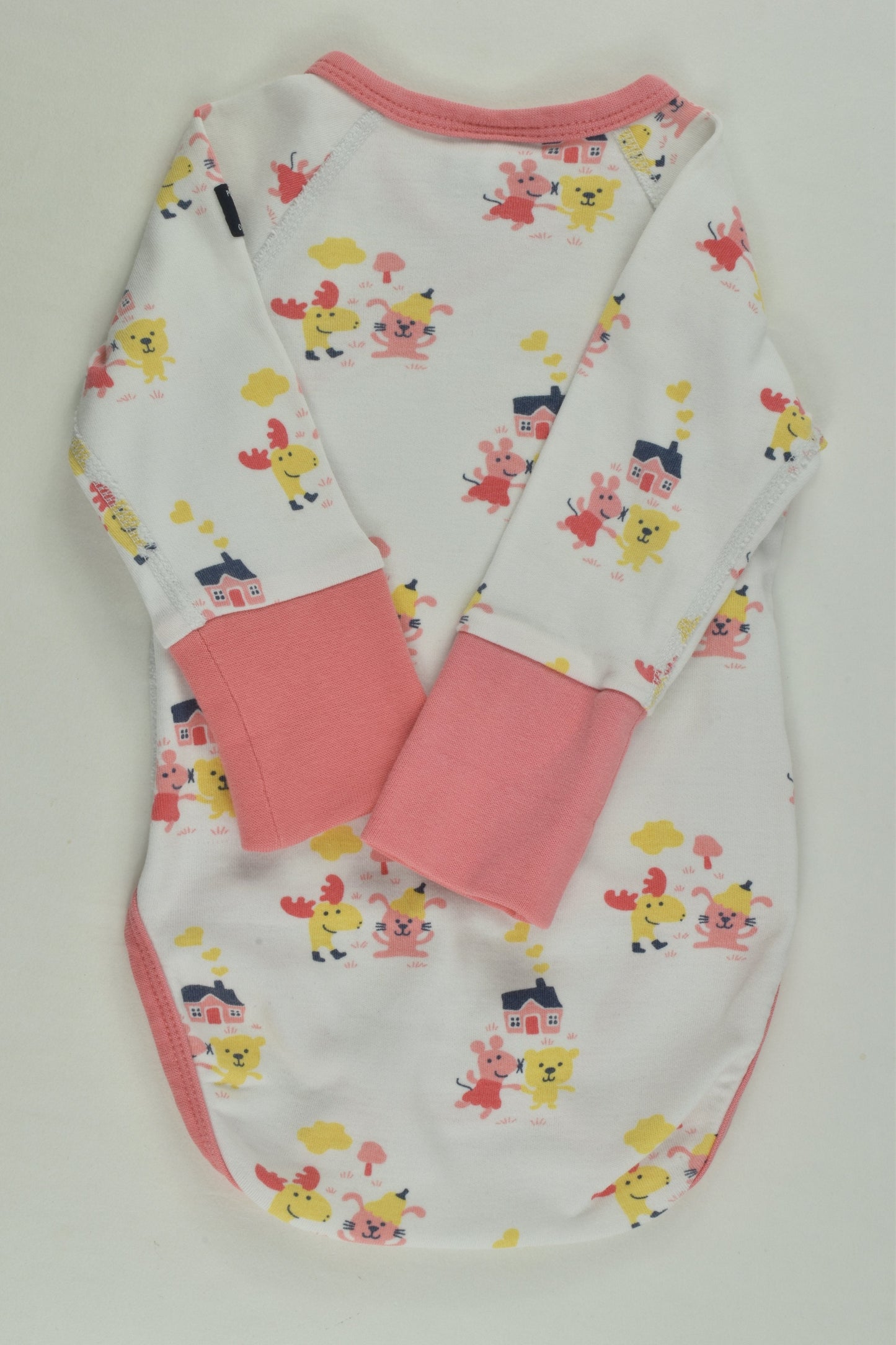 Polarn O. Pyret Size 000 (56 cm) Wrap Bodysuit