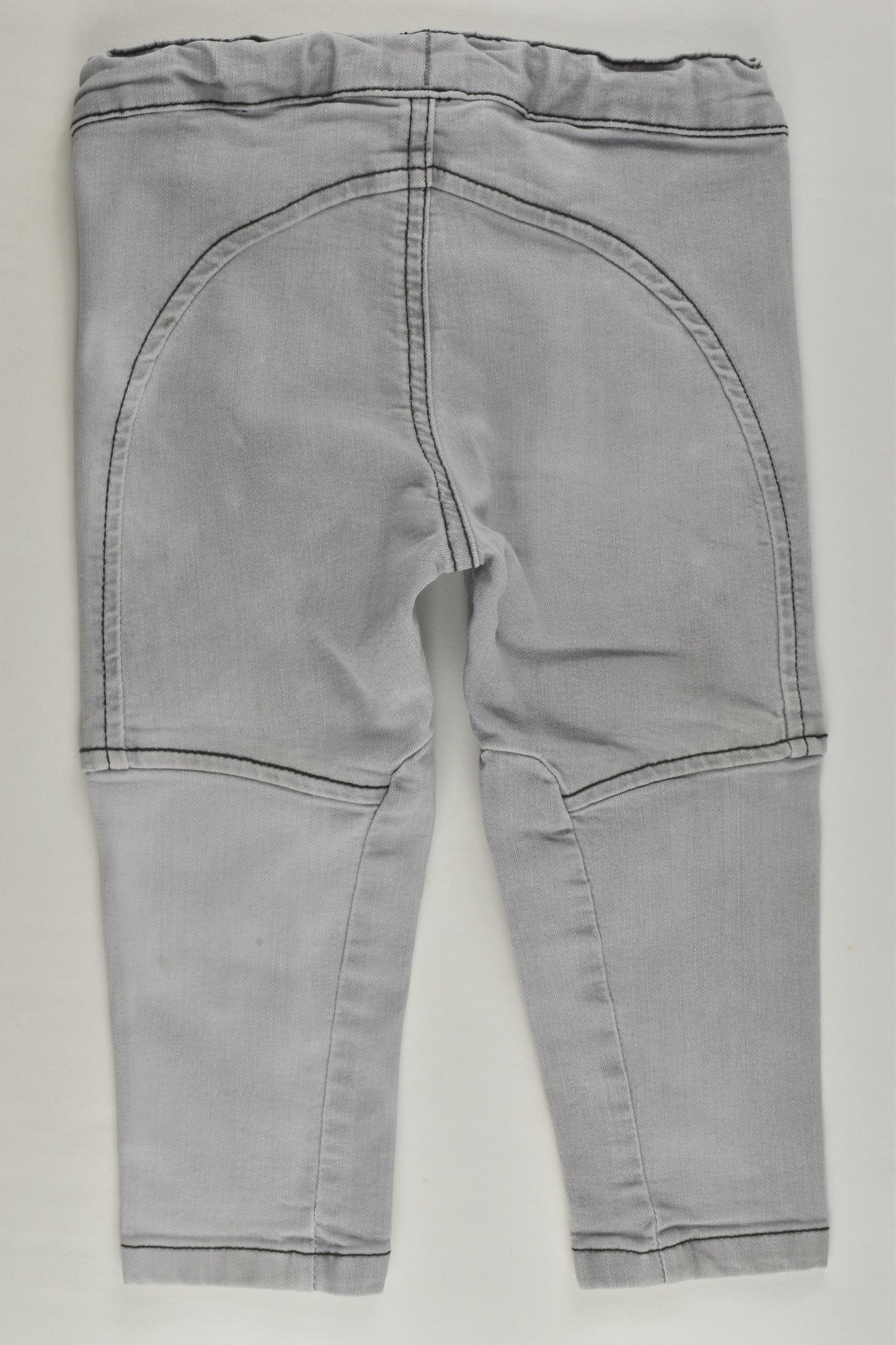 Polarn O. Pyret Size 1 (86 cm) Stretchy Lightweight Denim Pants