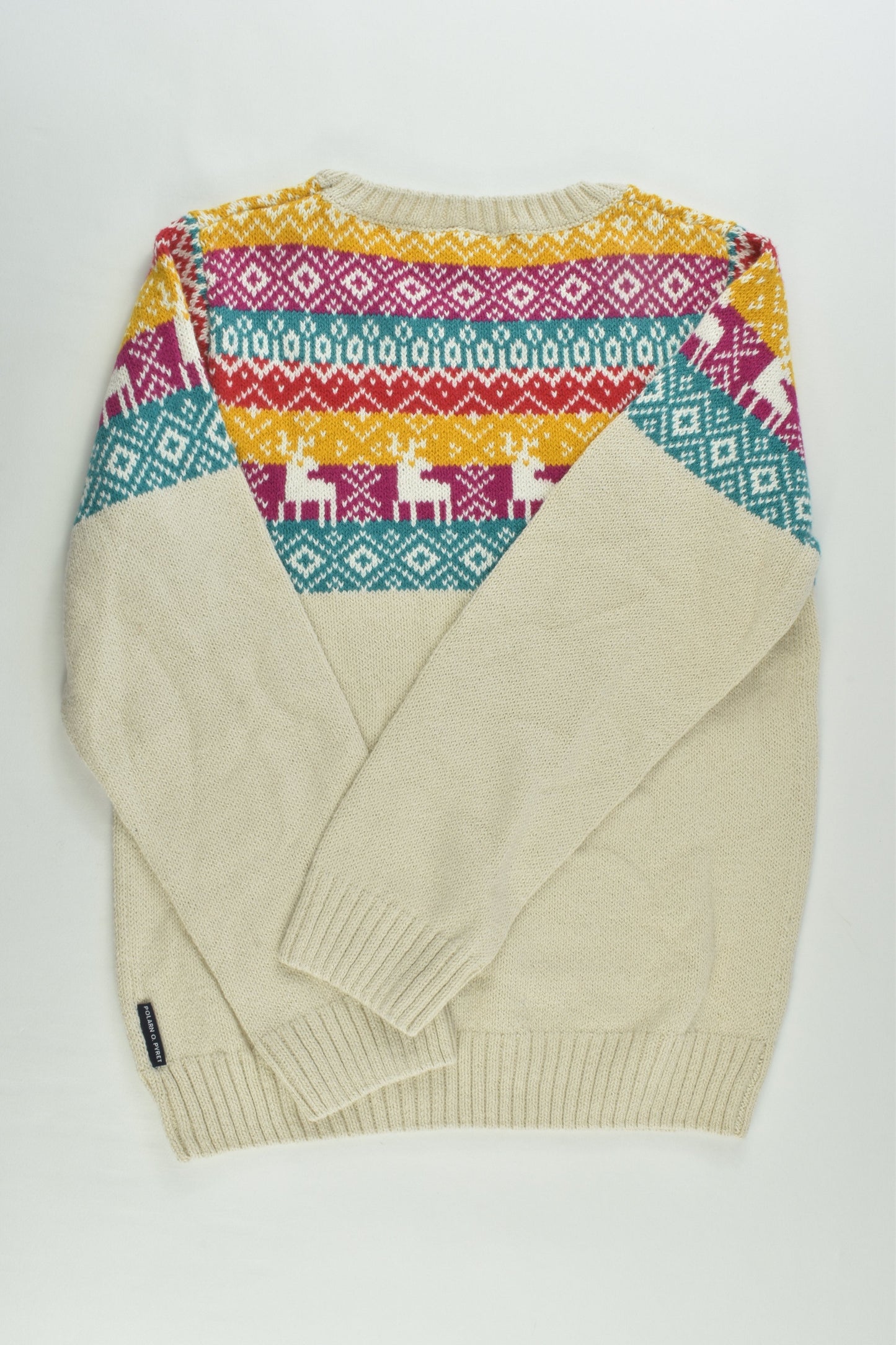 Polarn O. Pyret Size 6-8 (122/128 cm) Nordic Knitted Jumper