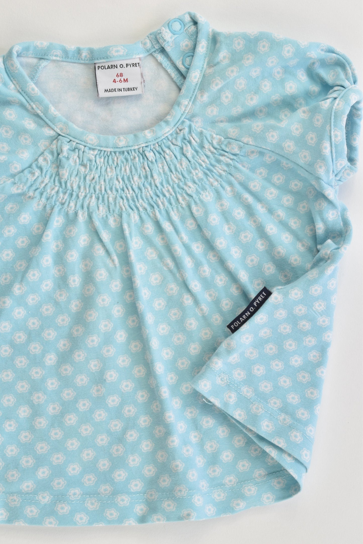 Polarn O. Pyret (Sweden) Size 00 (68 cm, 4-6 months) Blouse
