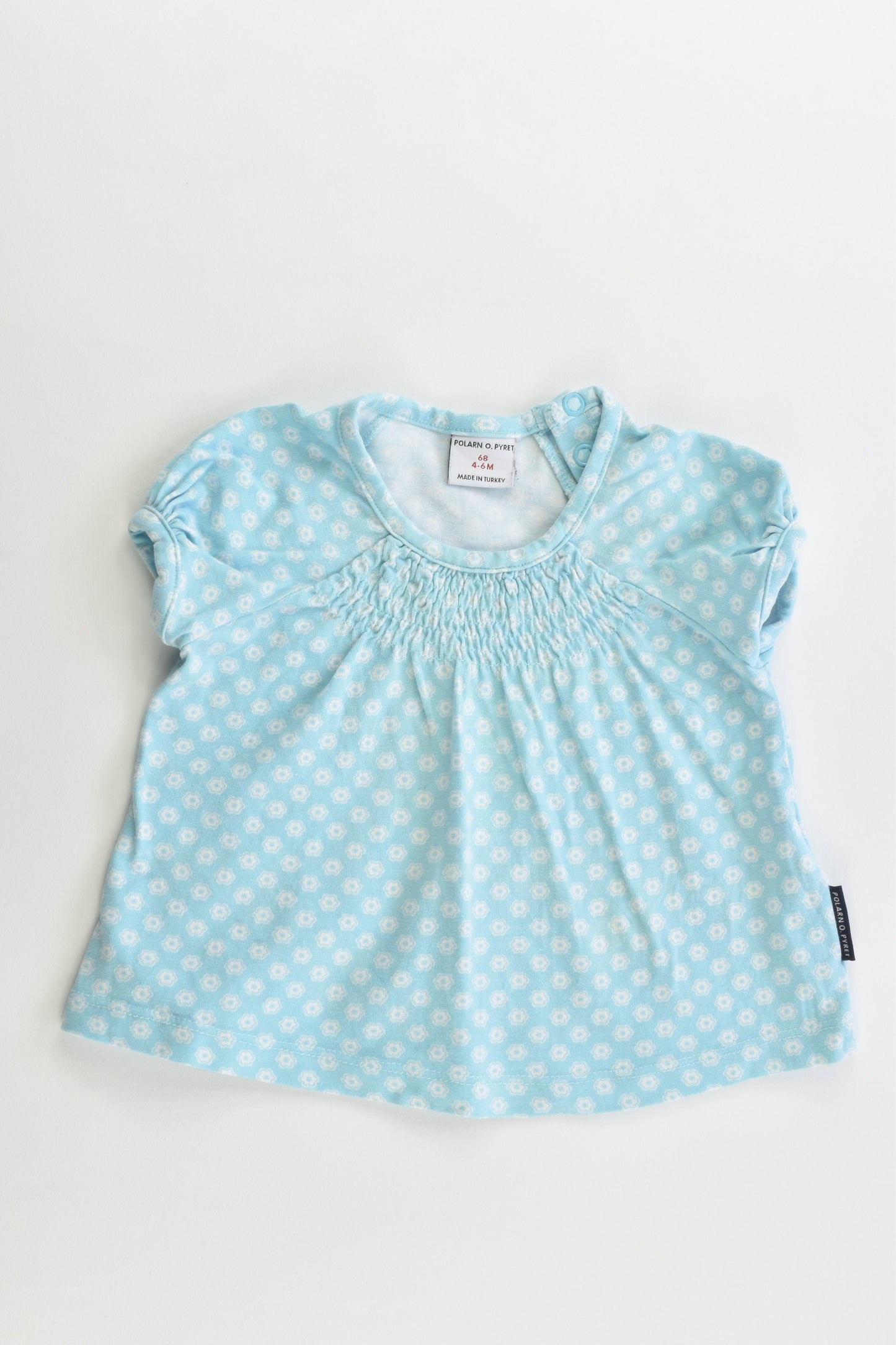 Polarn O. Pyret (Sweden) Size 00 (68 cm, 4-6 months) Blouse