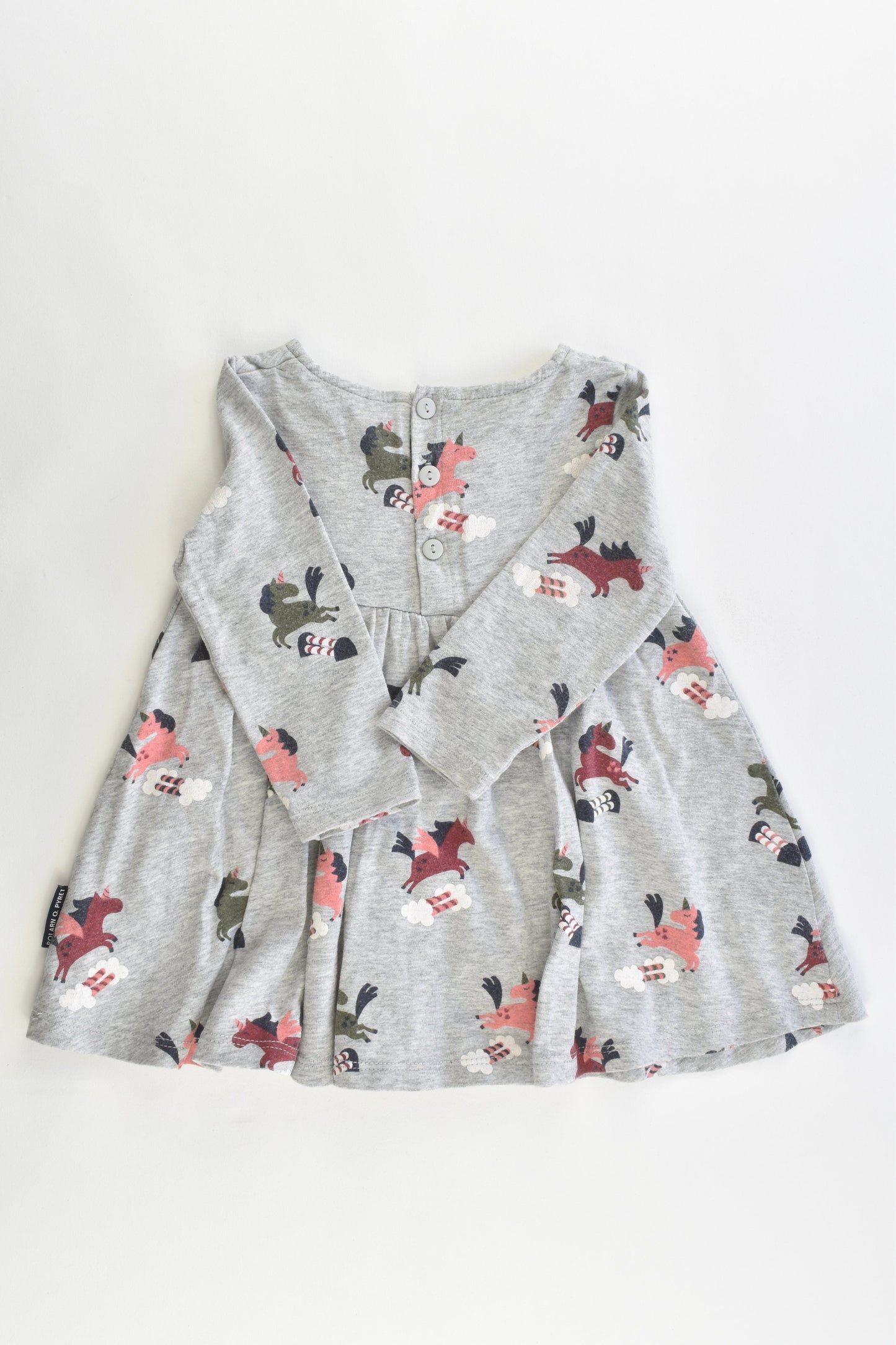 Polarn O. Pyret Sweden Size 74 cm (6-9 months) Unicorn Dress