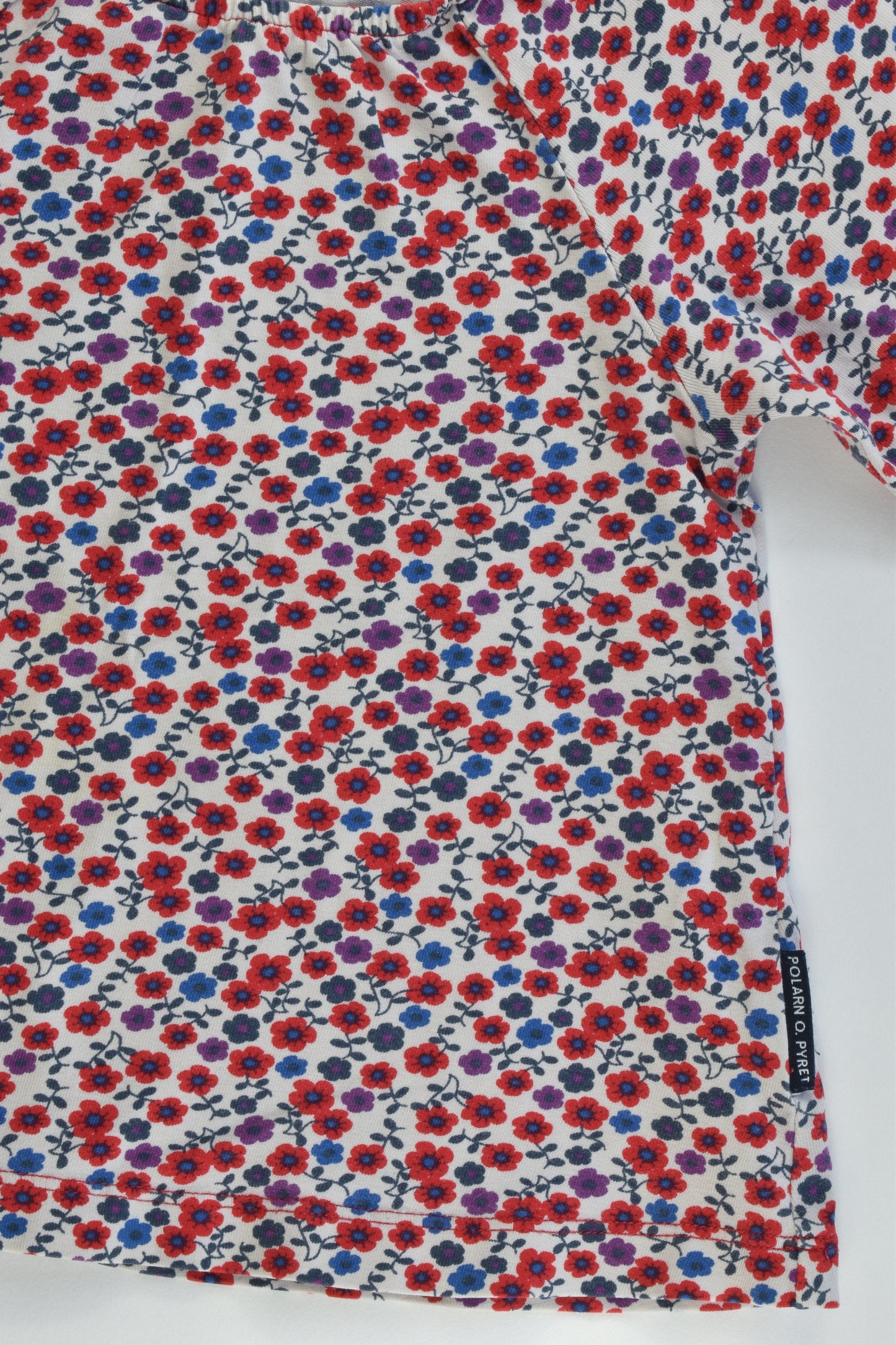 Polarn O. Pyret Sweden Size 86 cm (1-1.5 years) Floral Top