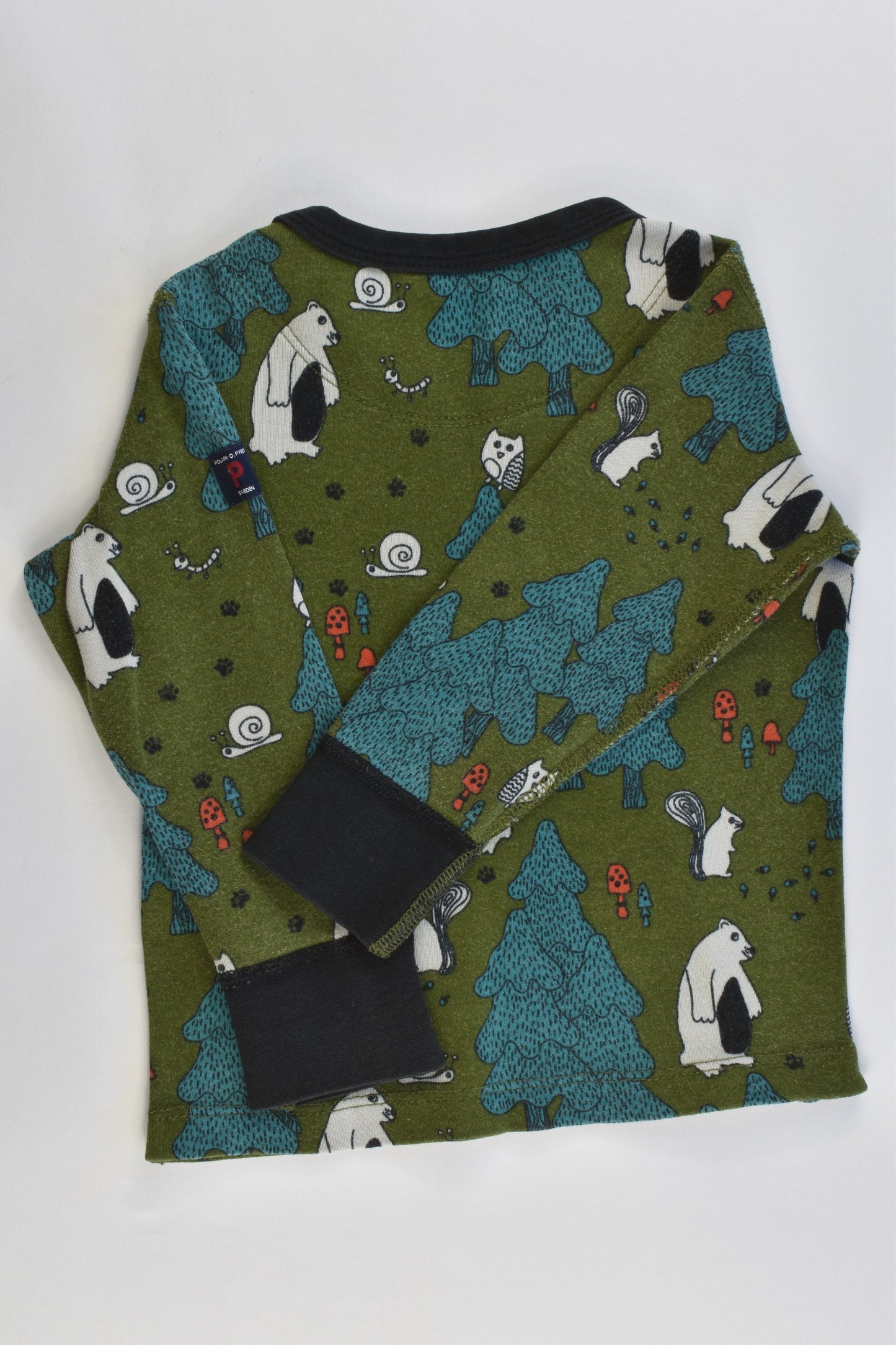 Polarn O. Pyret Sweden Size 86 cm (1-1.5 years) Forest Top