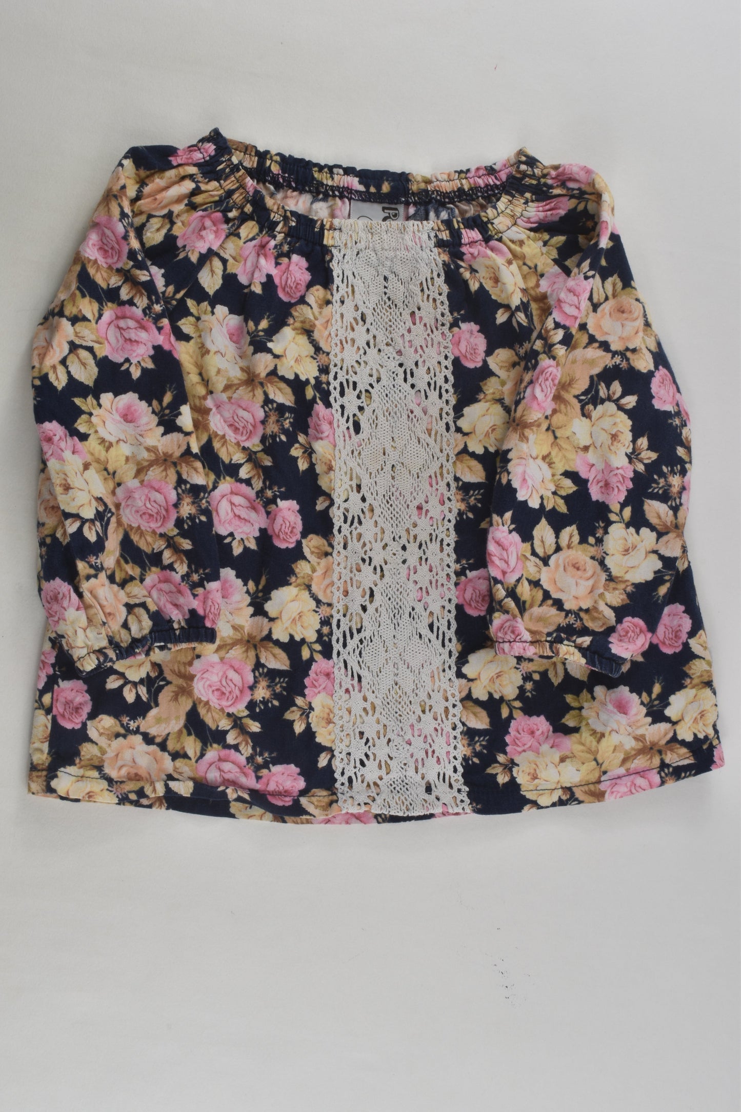 Pour Bebe by Couturekidz Size 1 Floral Blouse