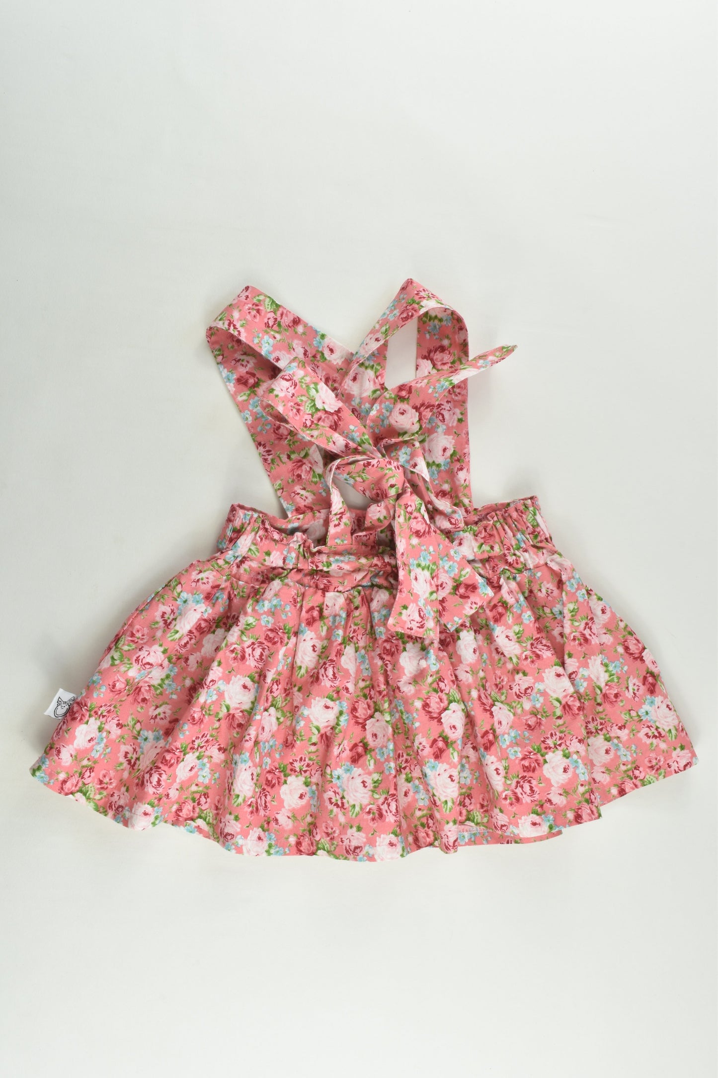 Pour Bebe by Couturekidz Size 2 Floral Suspender Skirt