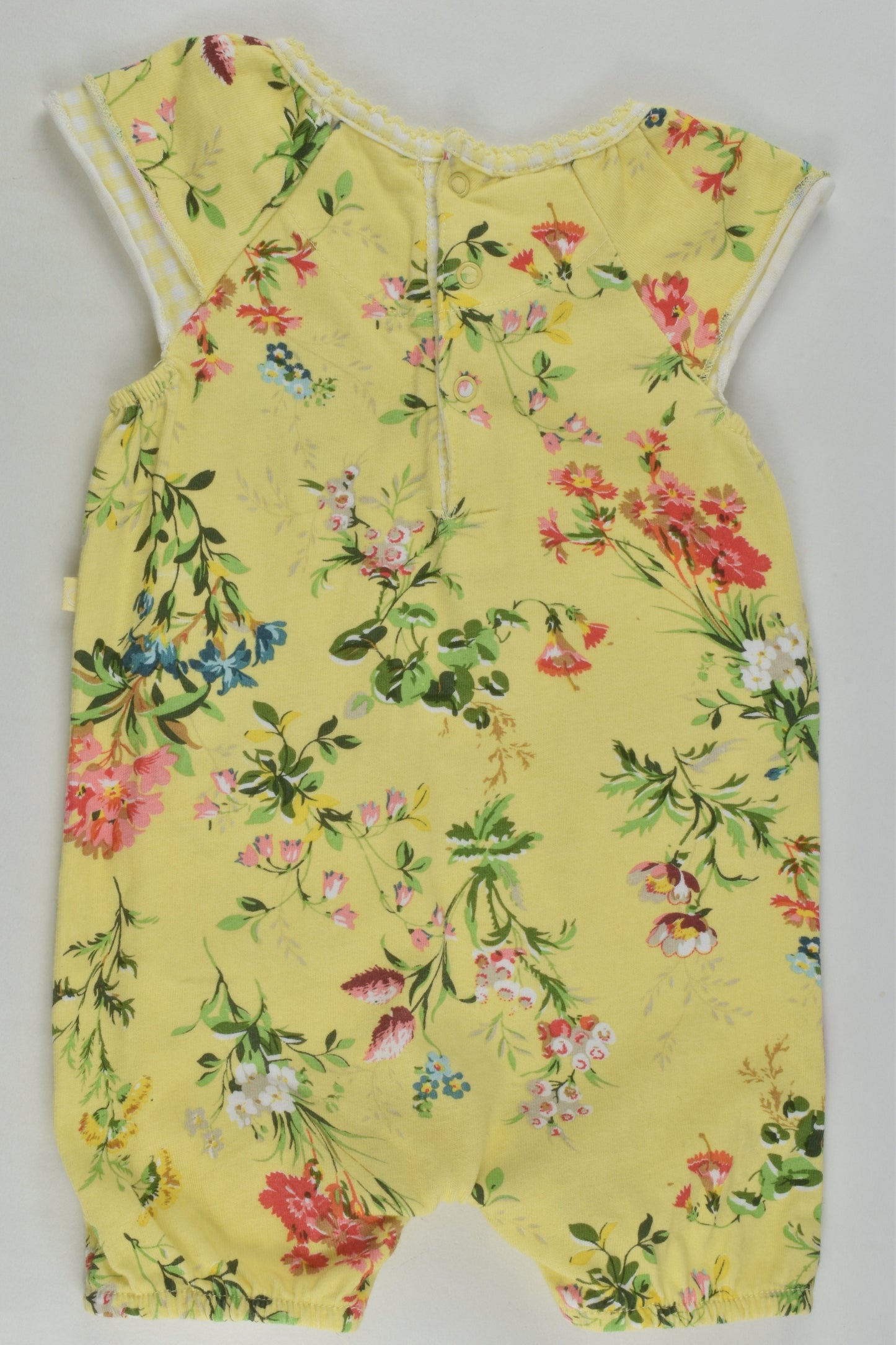Precious Size 000 Short Floral Romper