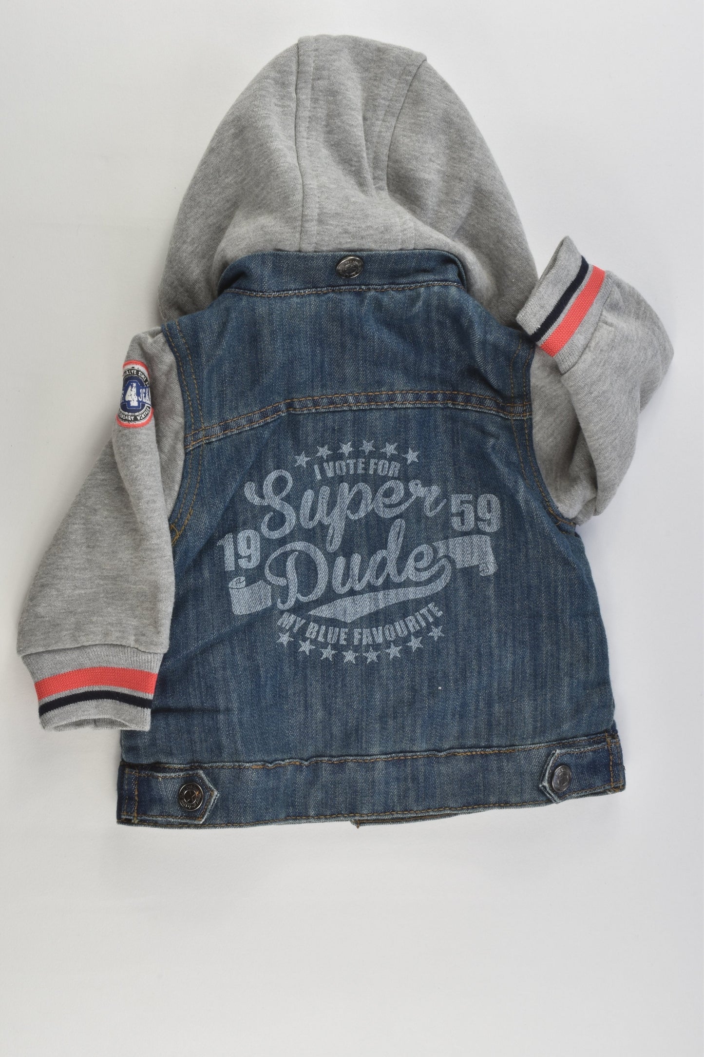 Prénatal Size 00 (68 cm) Hooded Denim Jacket