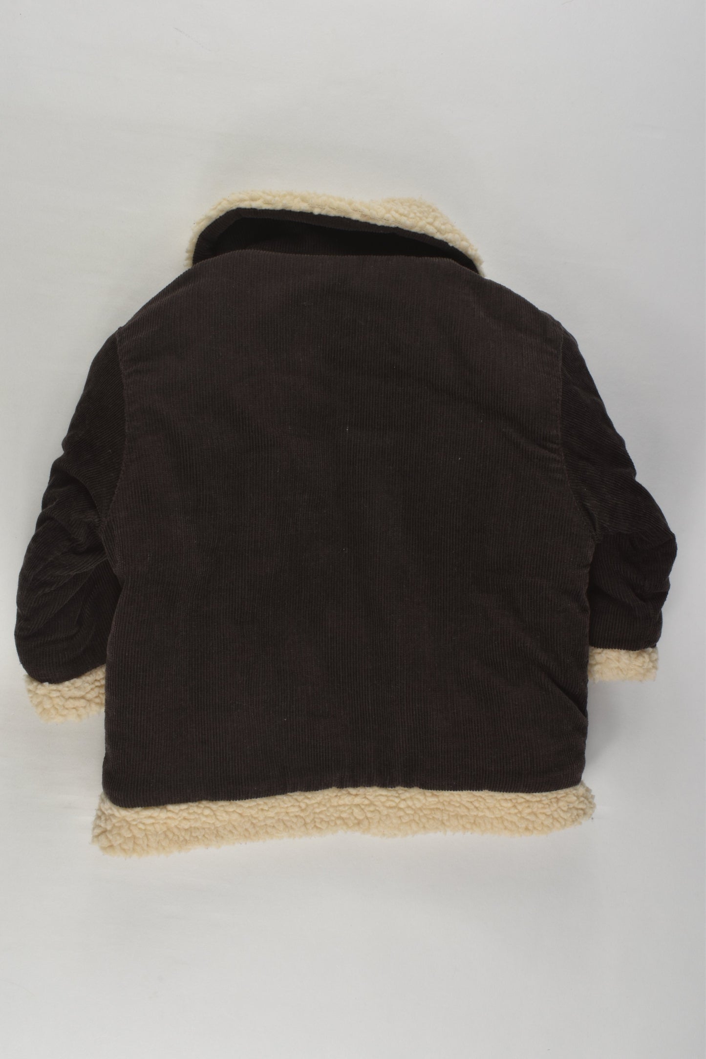 Puddle Ducklings Size 00 (6 months) Warm Sherpa Cord Jacket