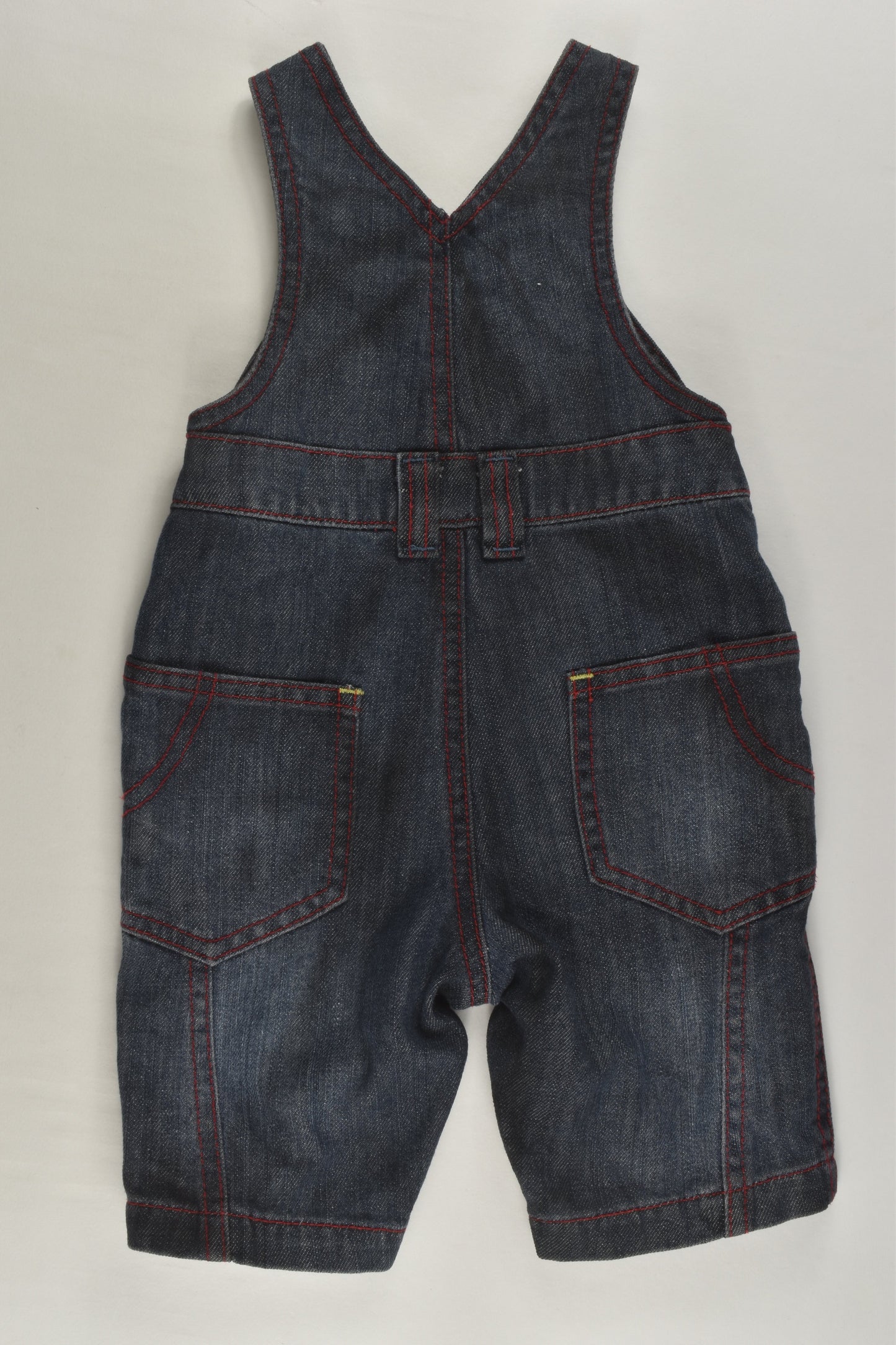 Puddle Ducklings Size 000 Helicopter Denim Overalls