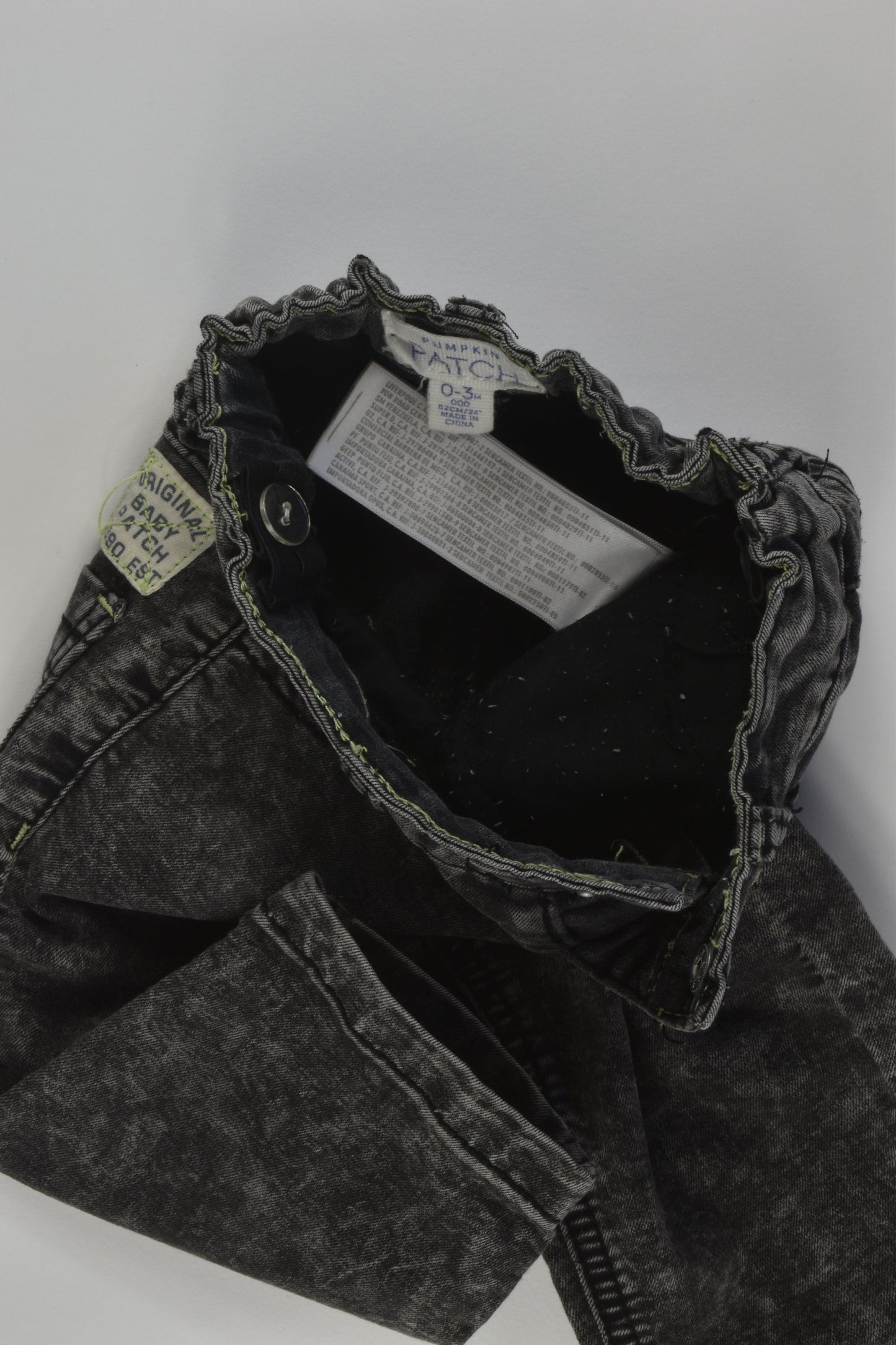 Pumpkin Patch Size 000 Denim Jeggings