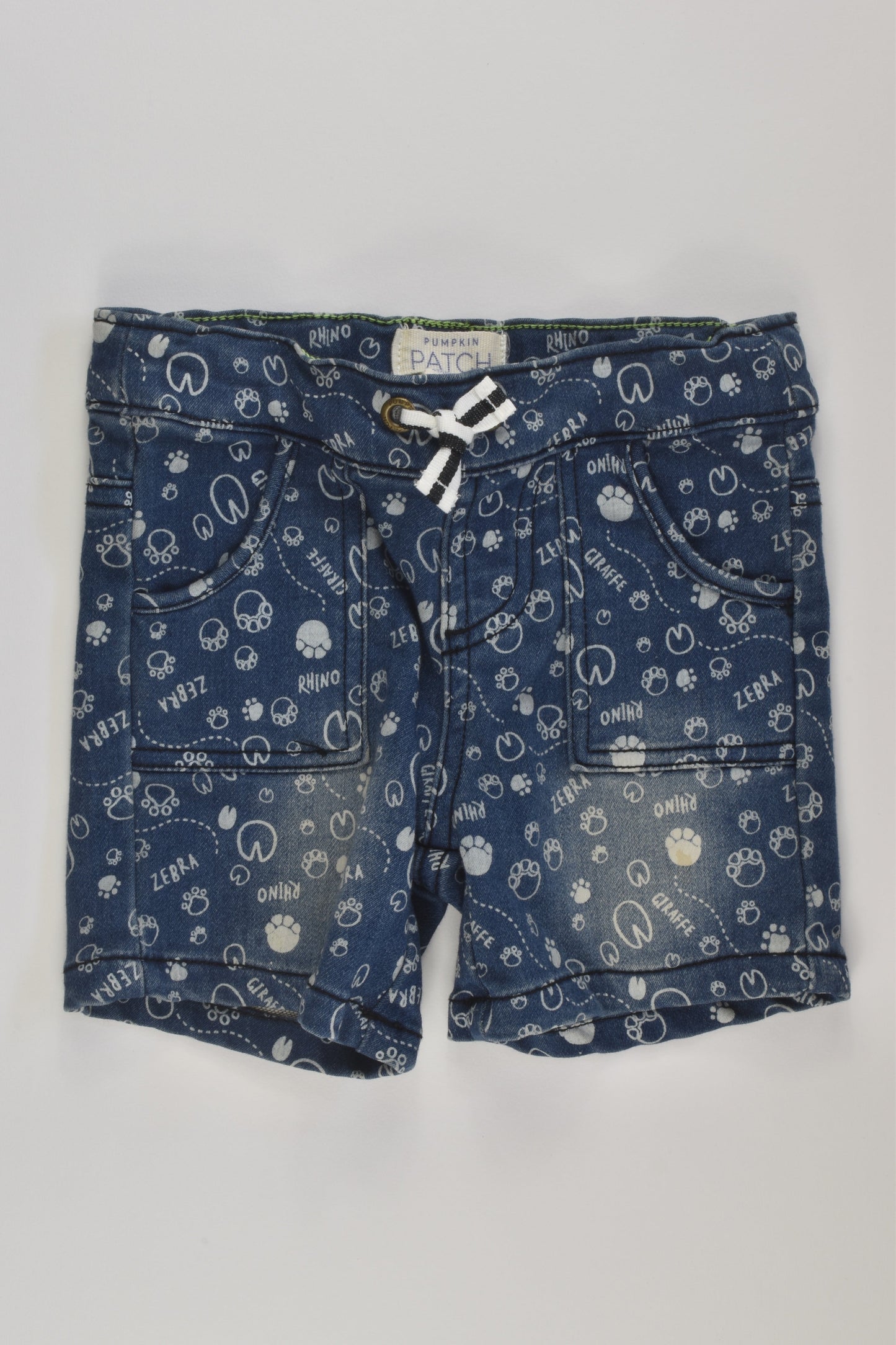 Pumpkin Patch Size 000 Denim Shorts