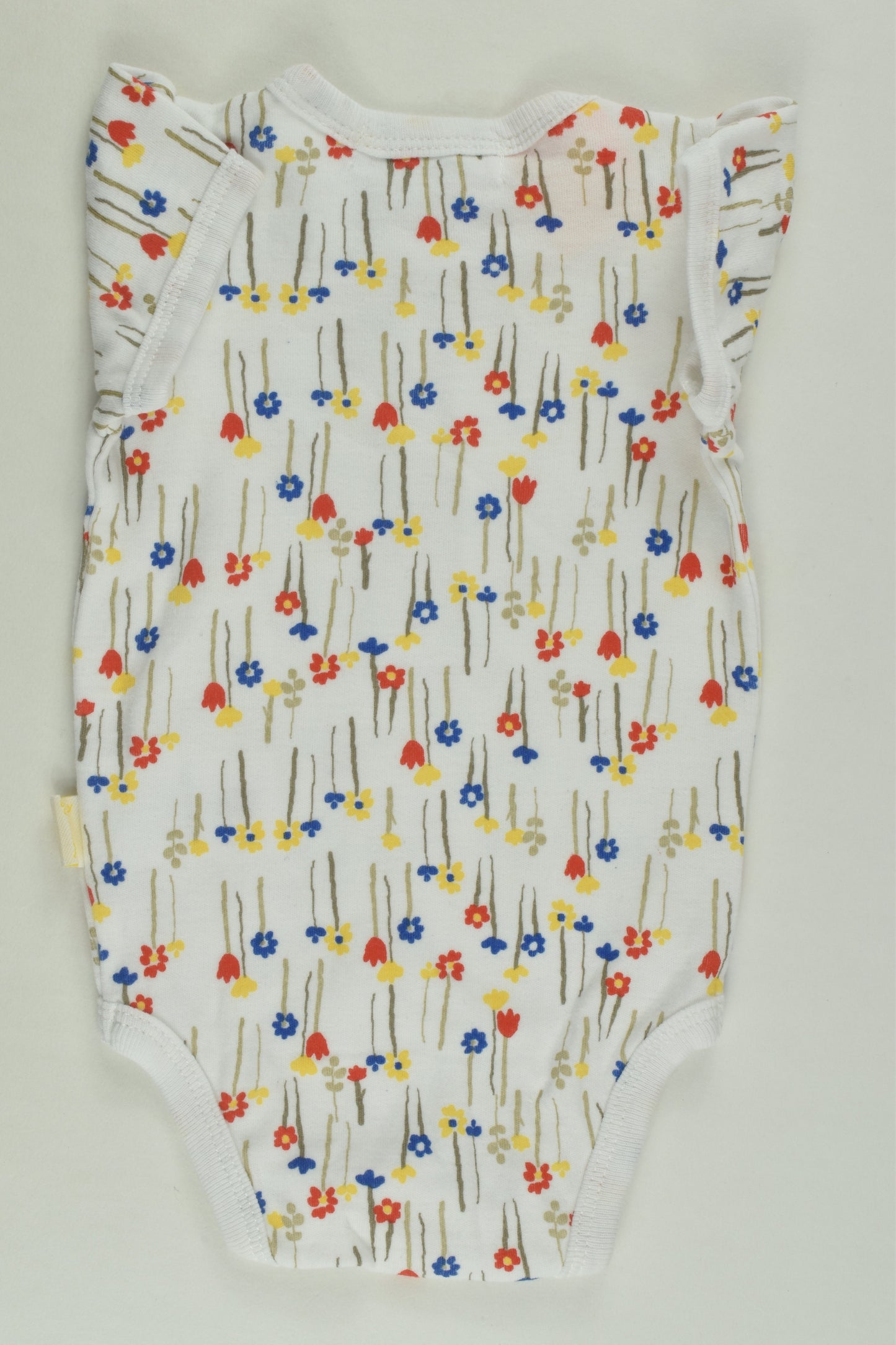 Pumpkin Patch Size 000 Floral Bodysuit