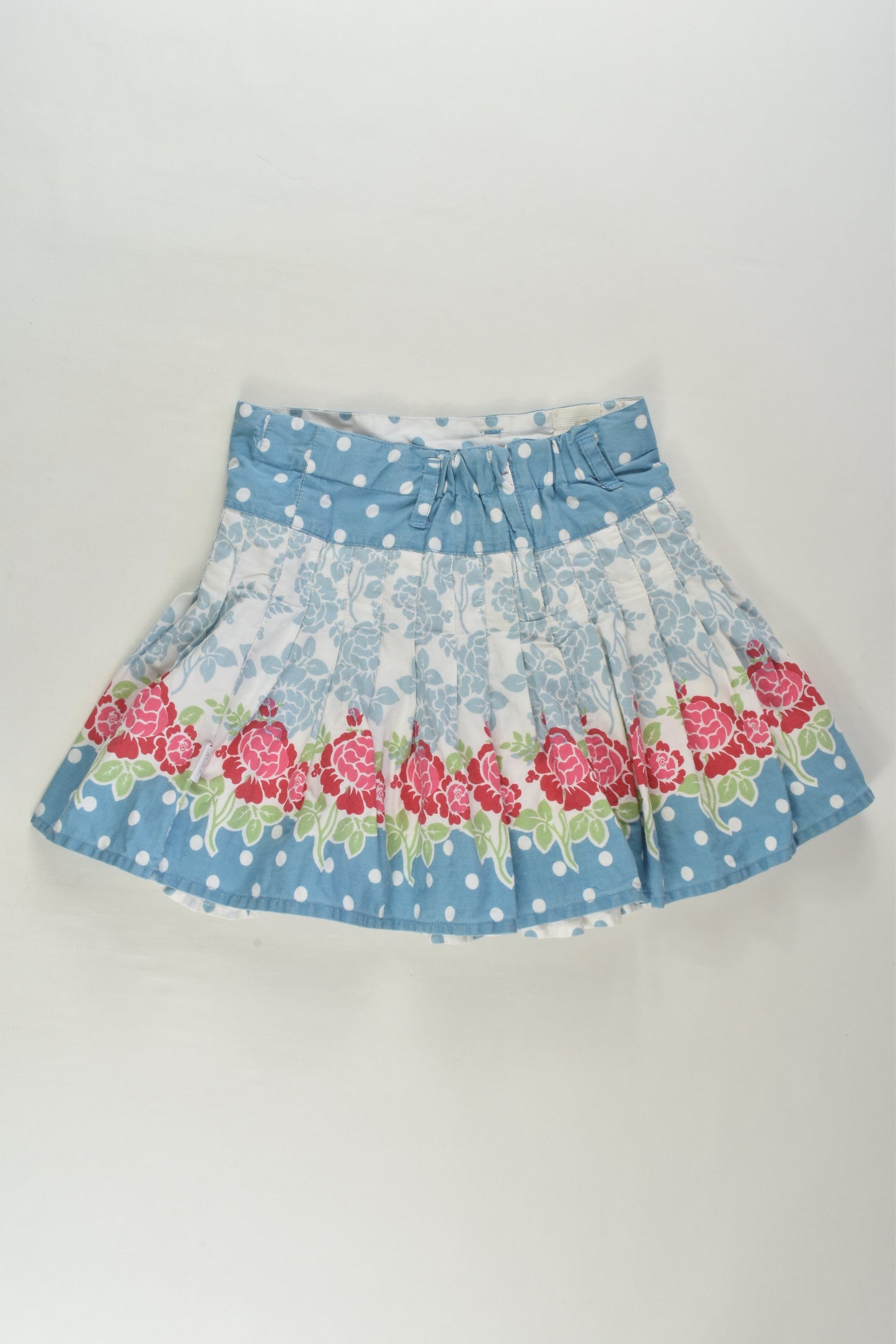 Pumpkin Patch Size 1 Lined Floral Skirt