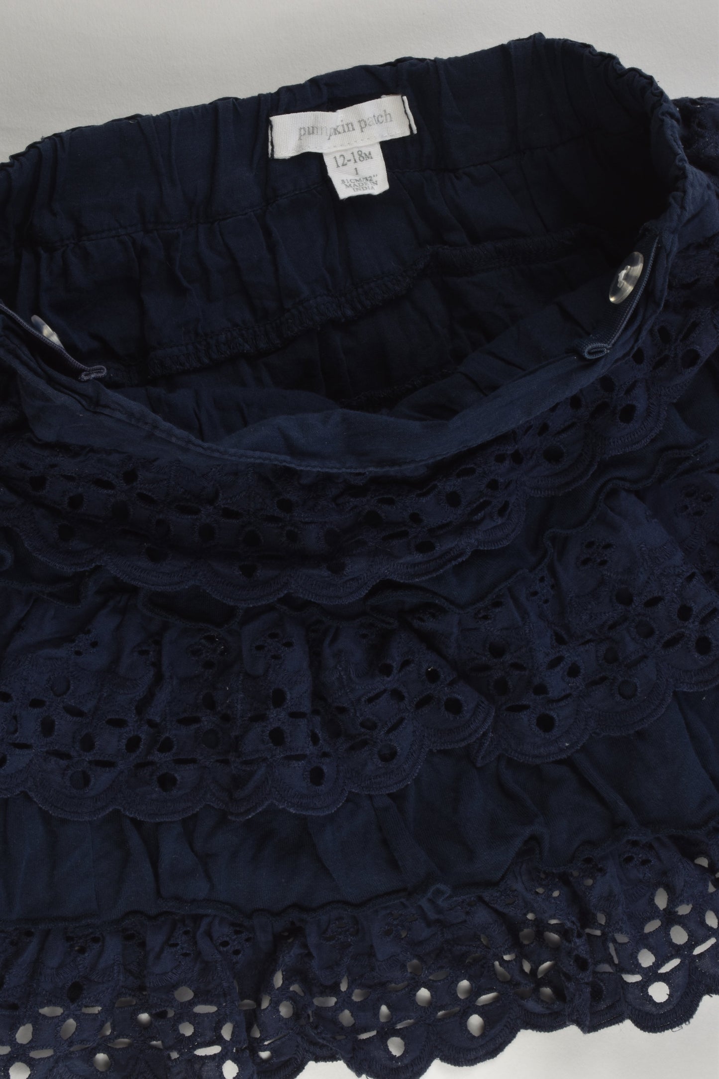 Pumpkin Patch Size 12-18 months (1) Lace Skirt