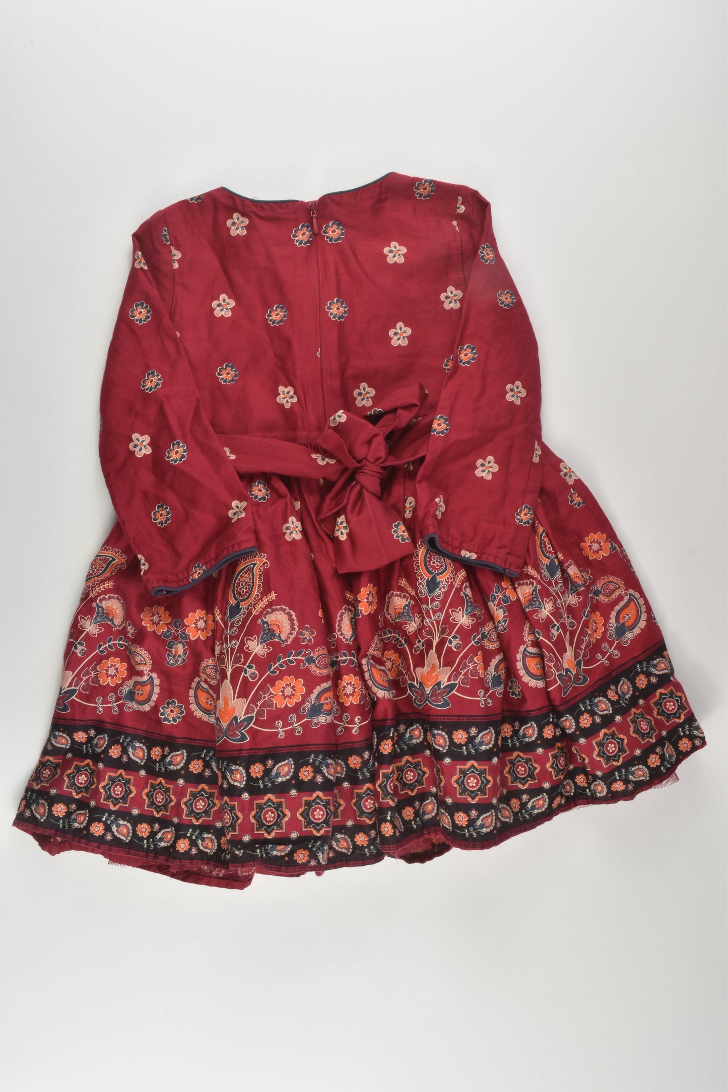 Pumpkin Patch Size 2 Lined Dress