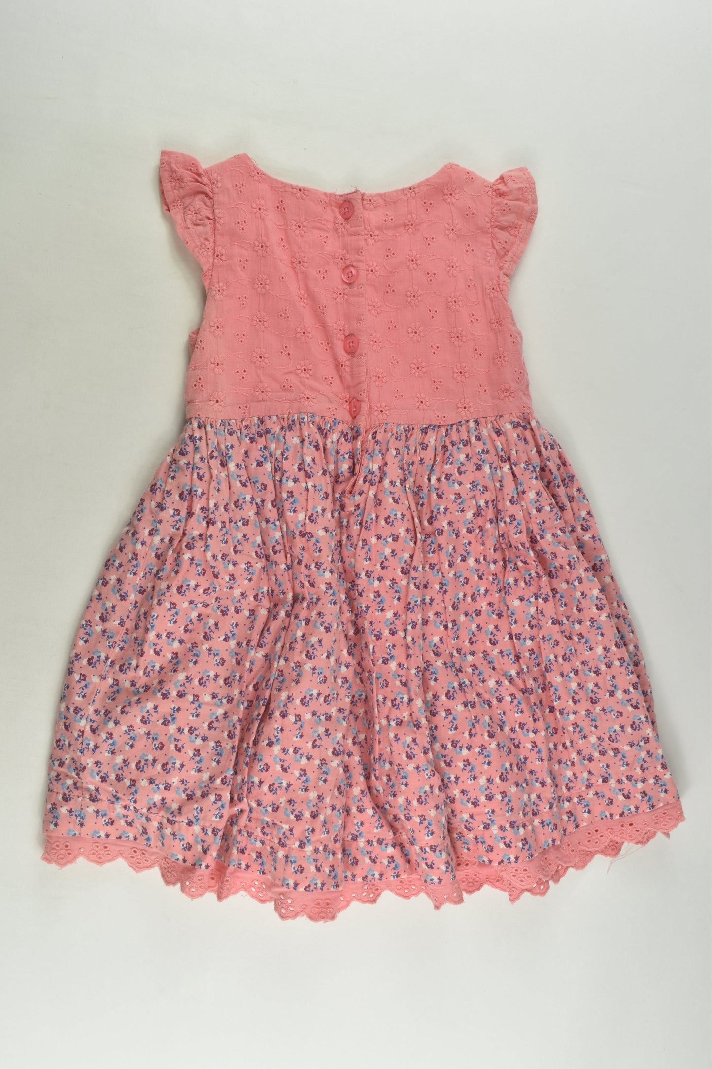 Pumpkin Patch Size 2 Lined Floral Dress
