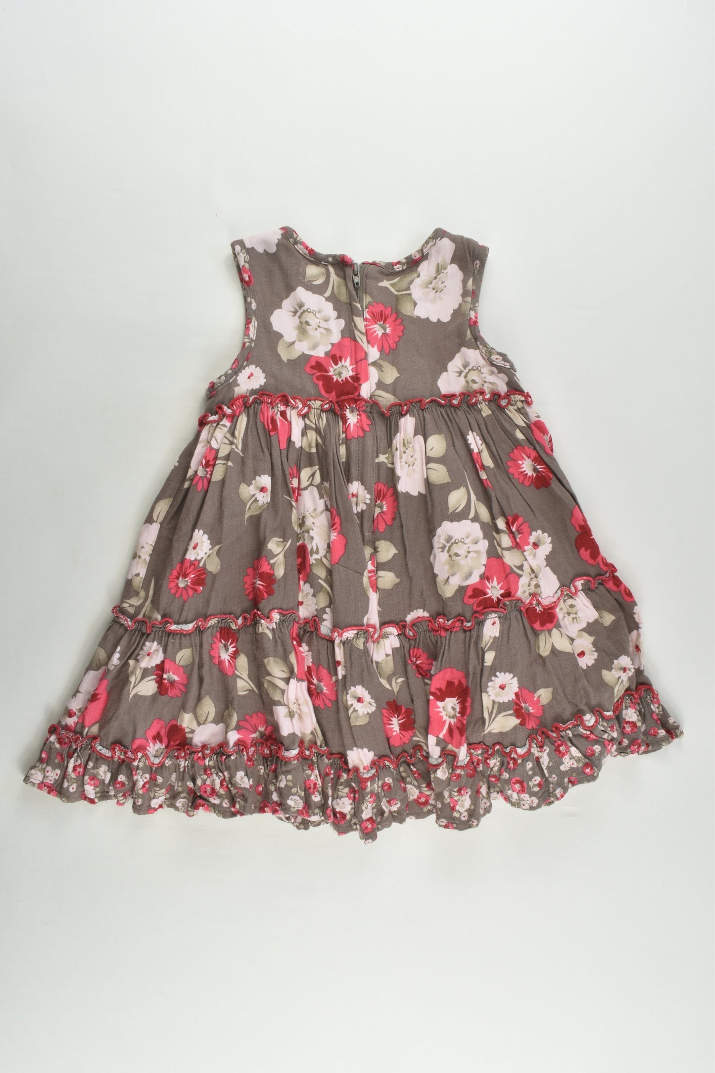Pumpkin Patch Size 2 Lined Floral Twirly Dress