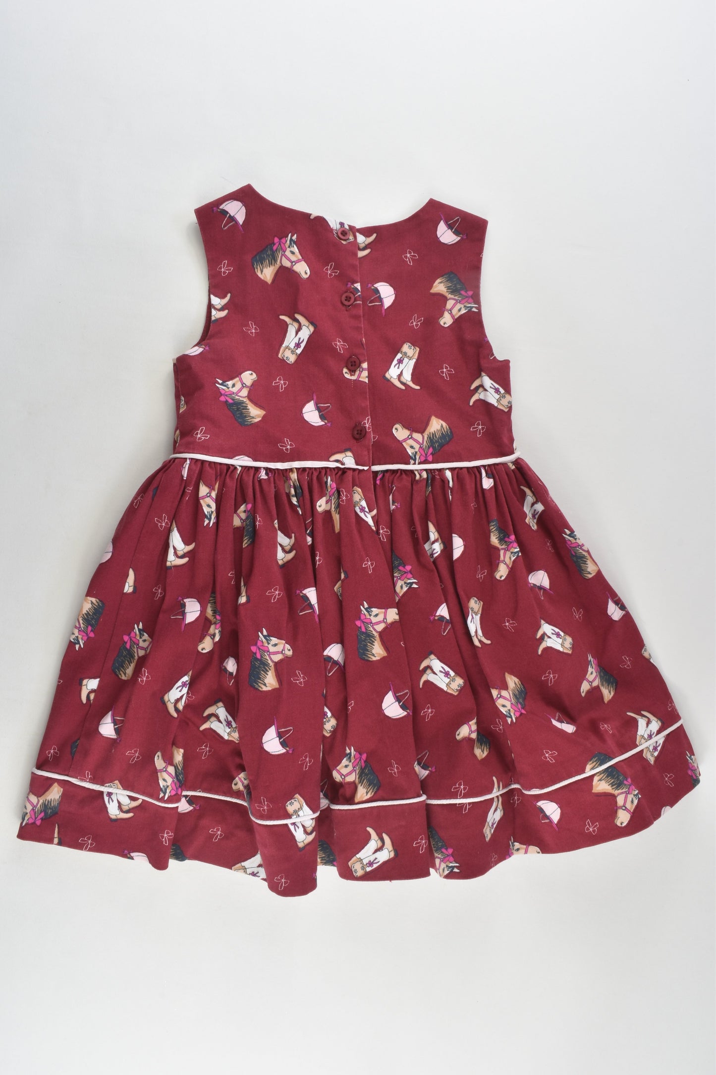 Pumpkin Patch Size 2 Lined Horse Dress