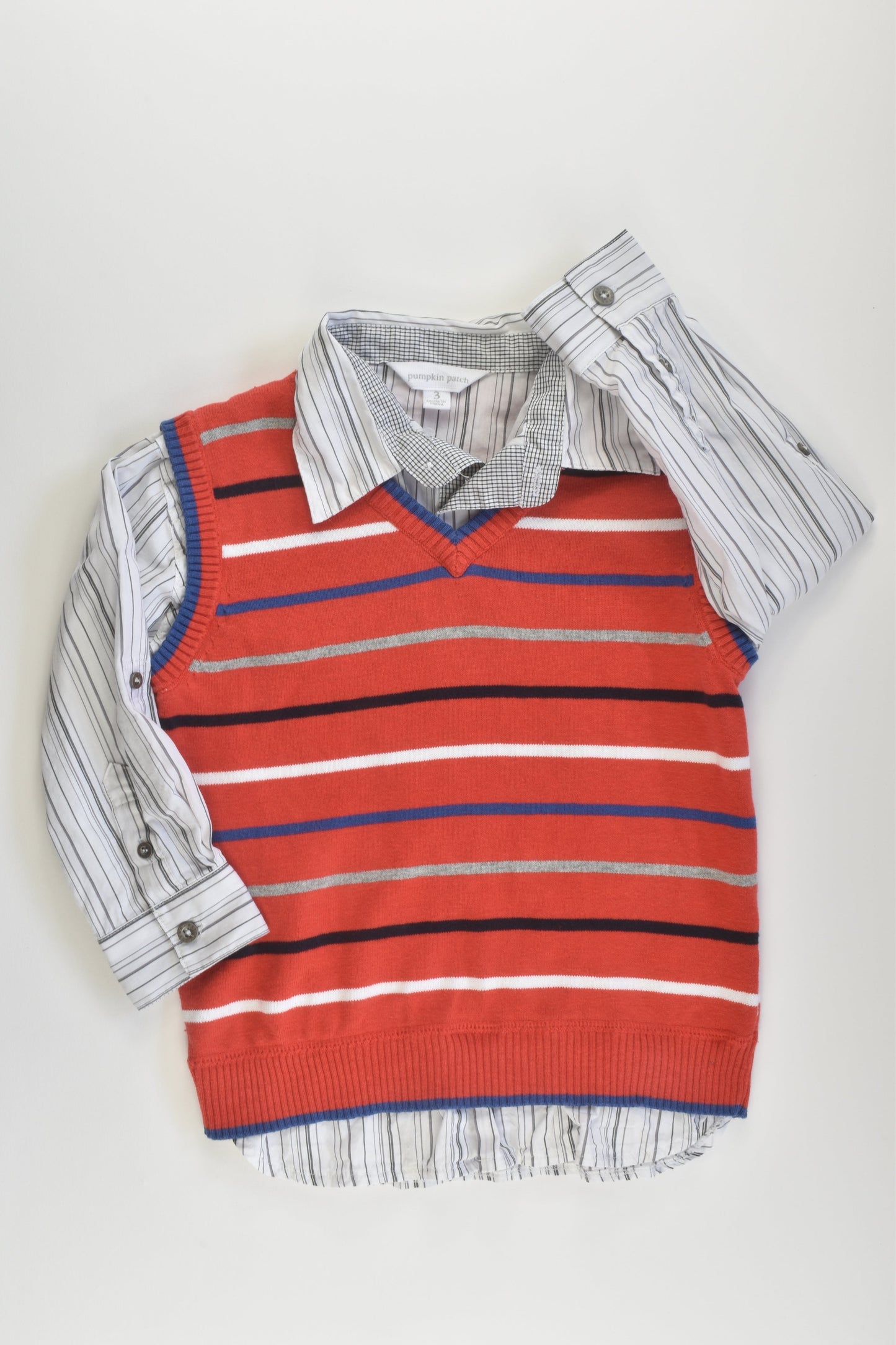 Pumpkin Patch Size 3 Shirt and Vest