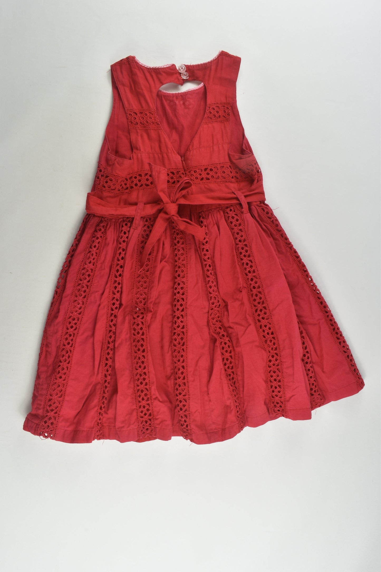 Pumpkin Patch Size 4 Lined Dress