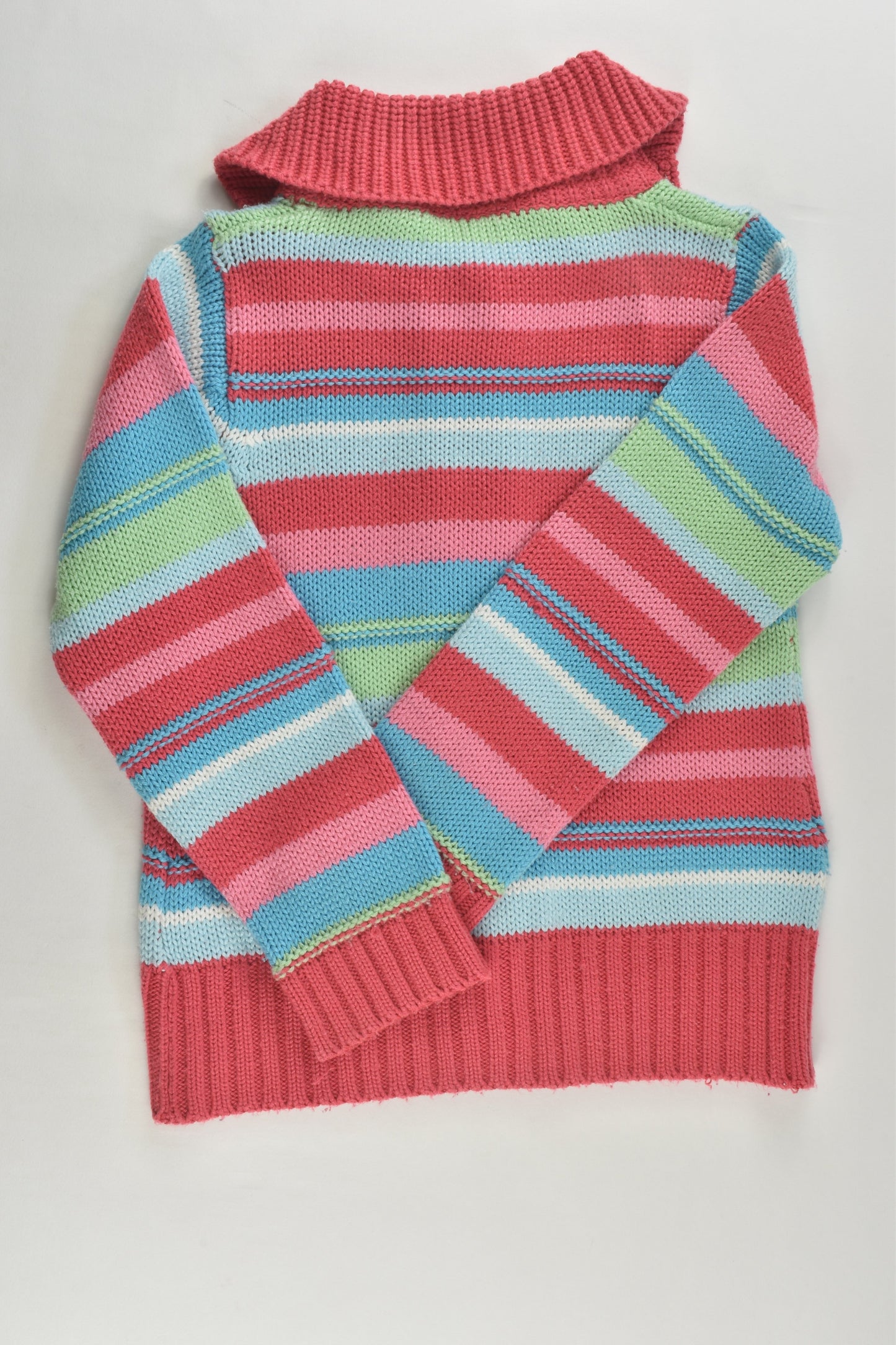 Pumpkin Patch Size 4 Striped Cardigan