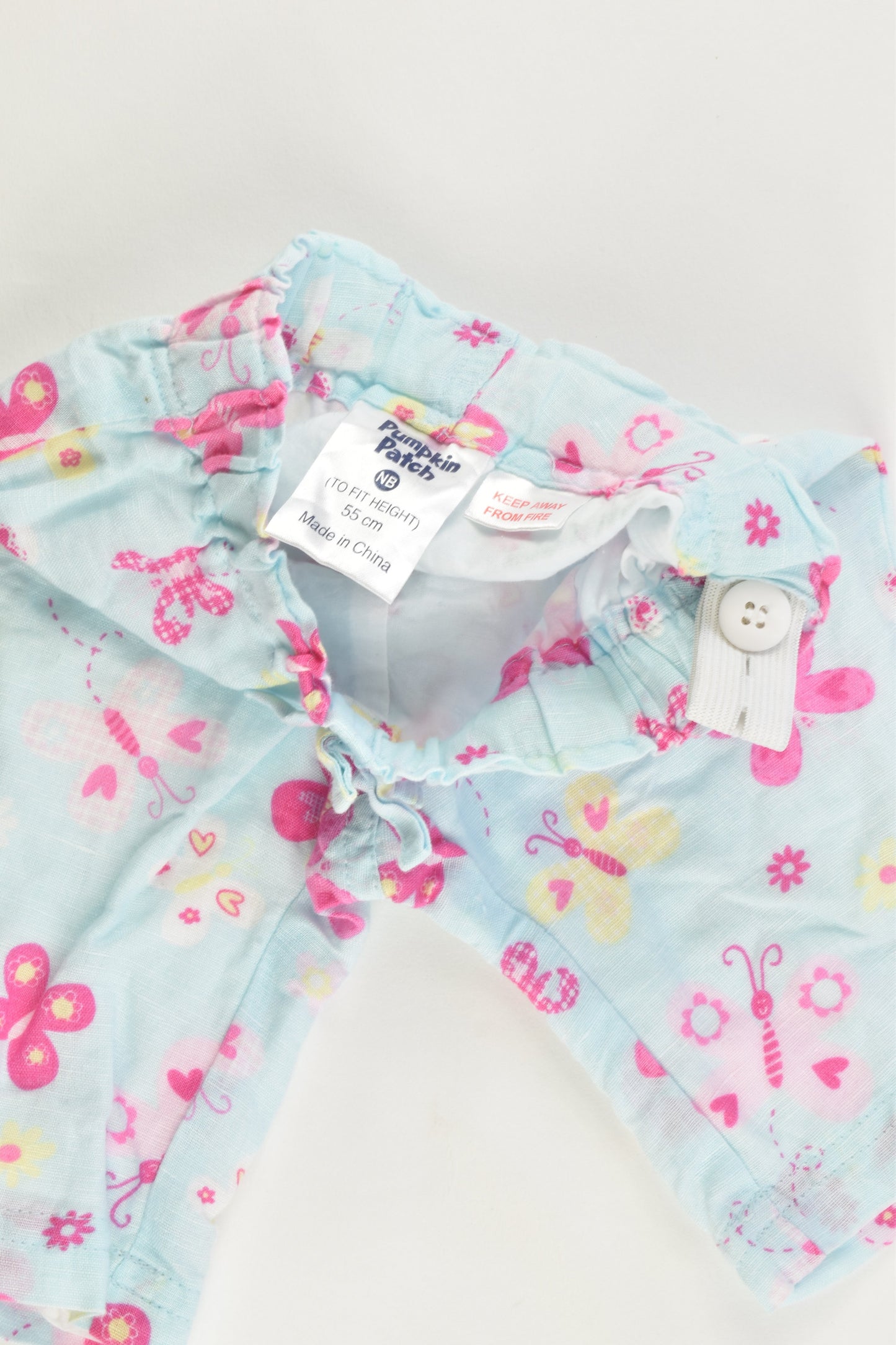 Pumpkin Patch Size Newborn (55 cm) Linen Pants