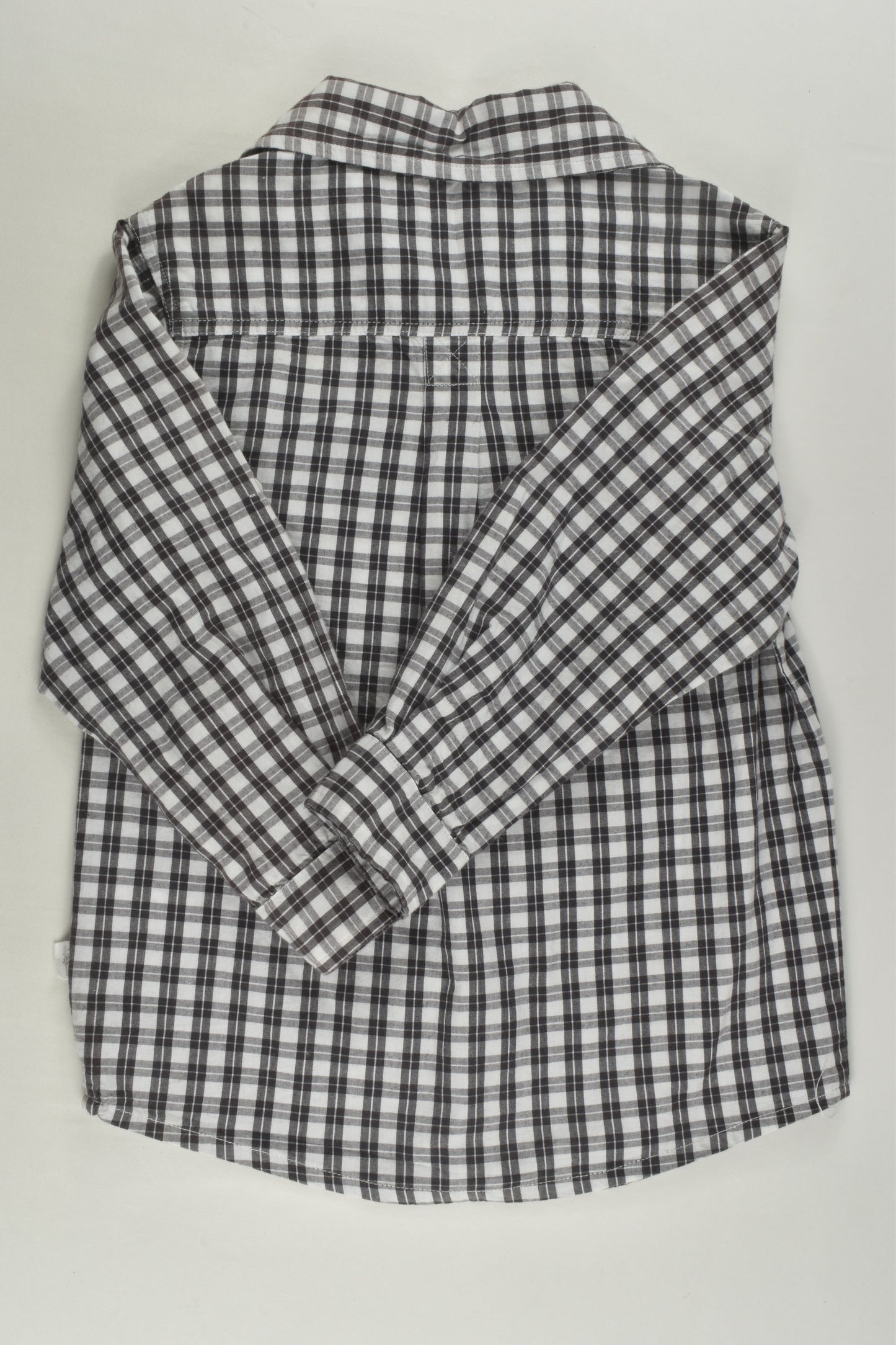 Purebaby Kids Size 4 Checked Organic Shirt