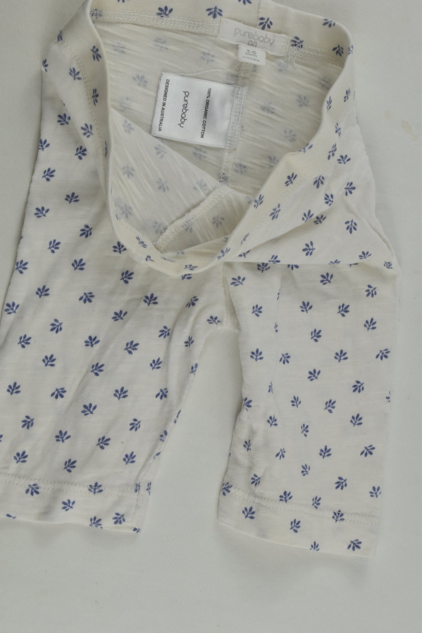 Purebaby Size 00 Short Leggings